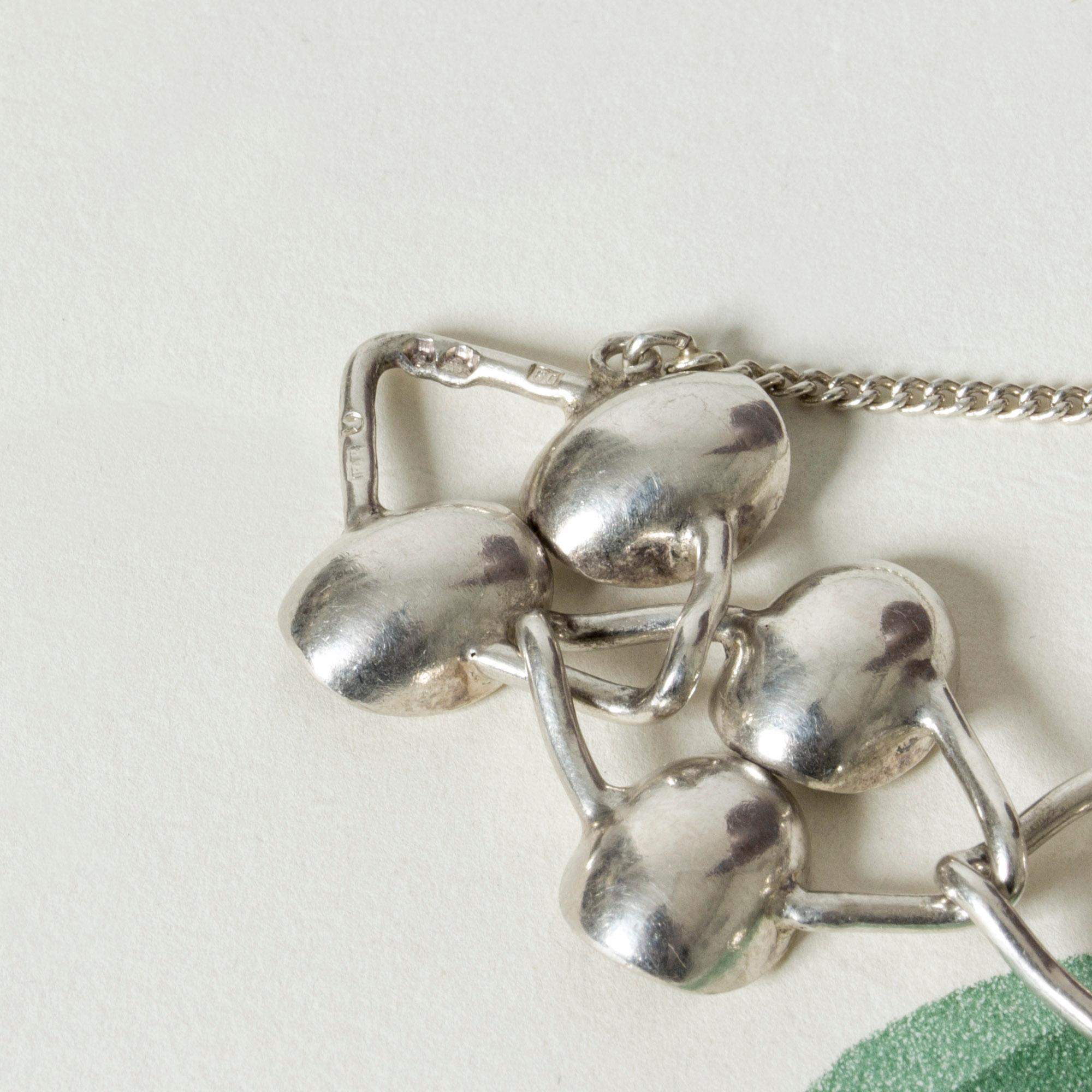 Modernist Vintage Scandinavian Silver Bracelet by Sigurd Persson, Sweden, 1954