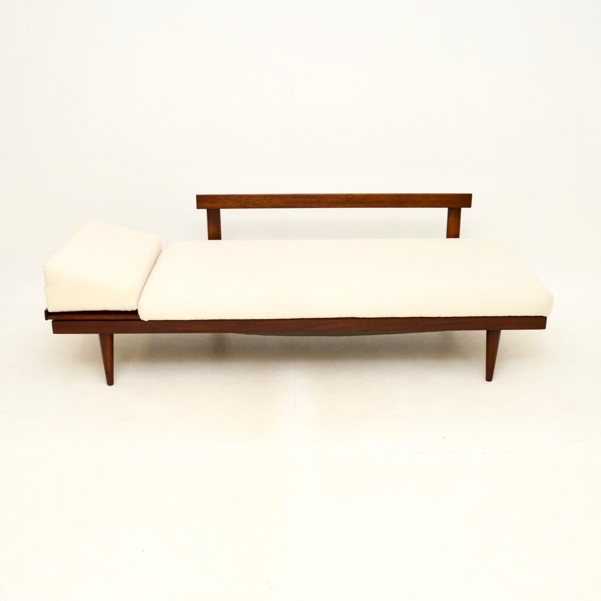 Fabric Vintage Scandinavian Sofa / Day Bed by Ingmar Relling