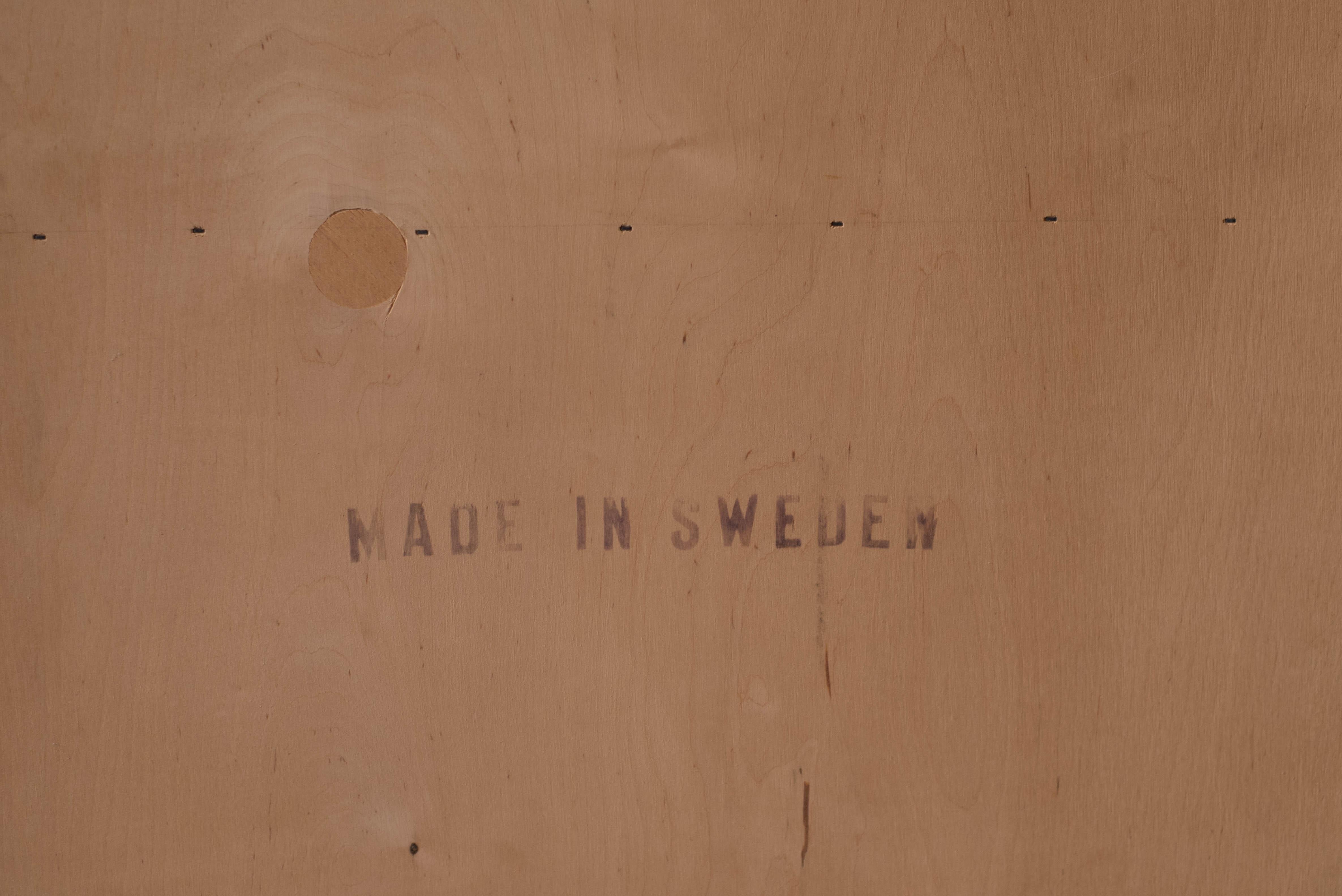 Vintage Scandinavian Solid Teak Dresser Chest of Drawers 3