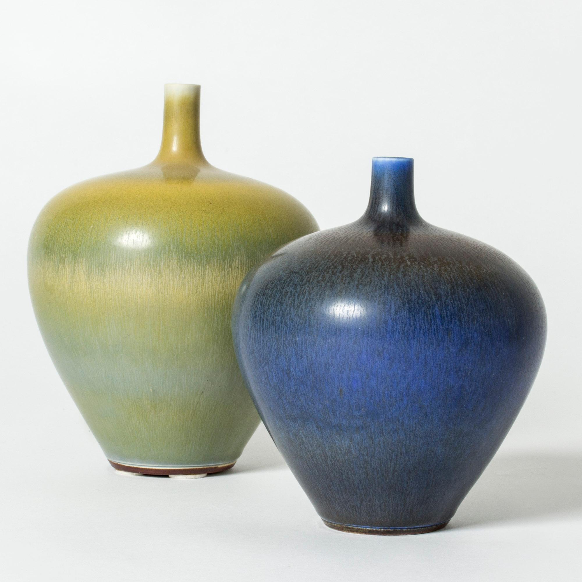 Vintage Scandinavian Stoneware Vase, Berndt Friberg, Gustavsberg, Sweden, 1950s 2