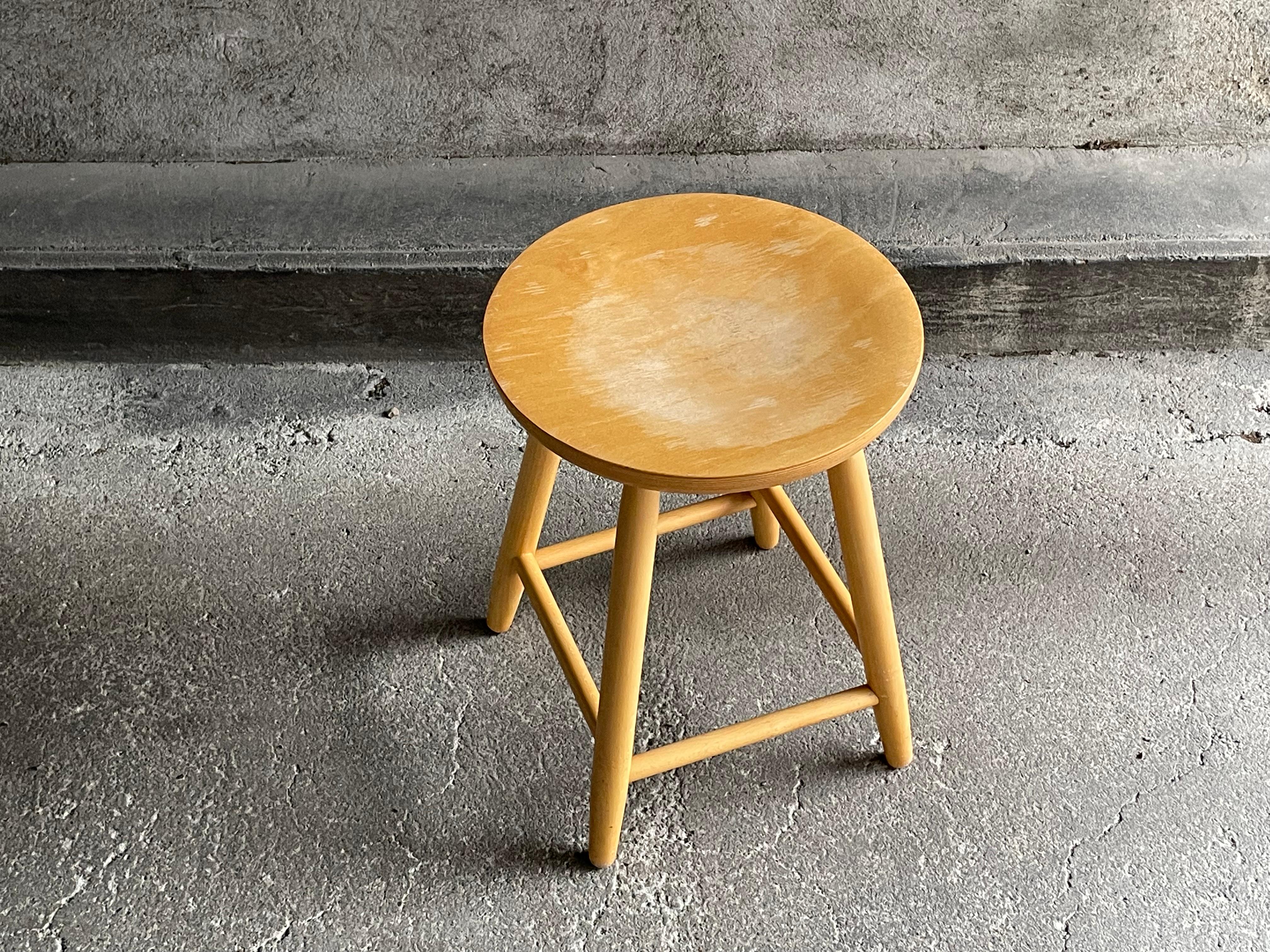 Vintage Scandinavian stool, 1960s 3