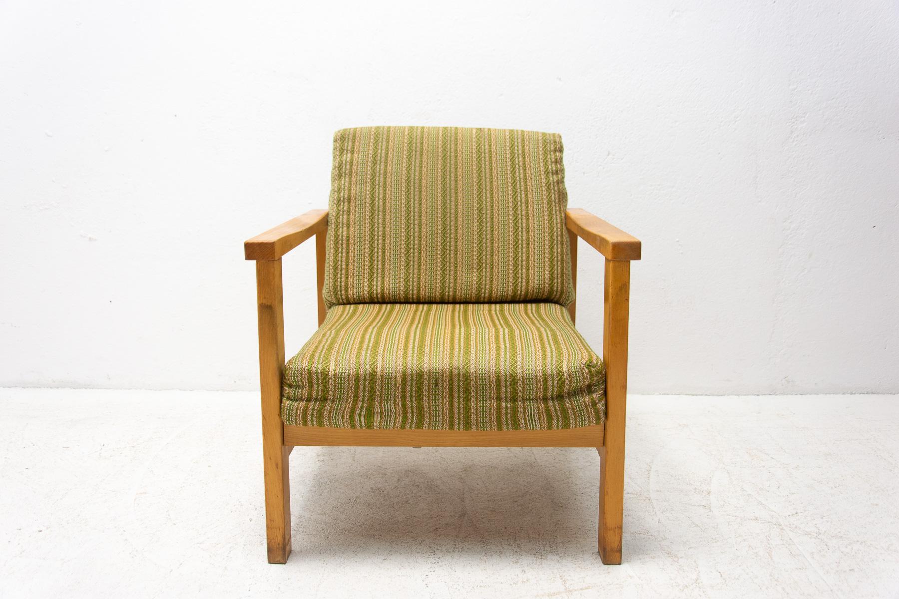 Vintage Scandinavian Style Armchair, 1980's For Sale 4