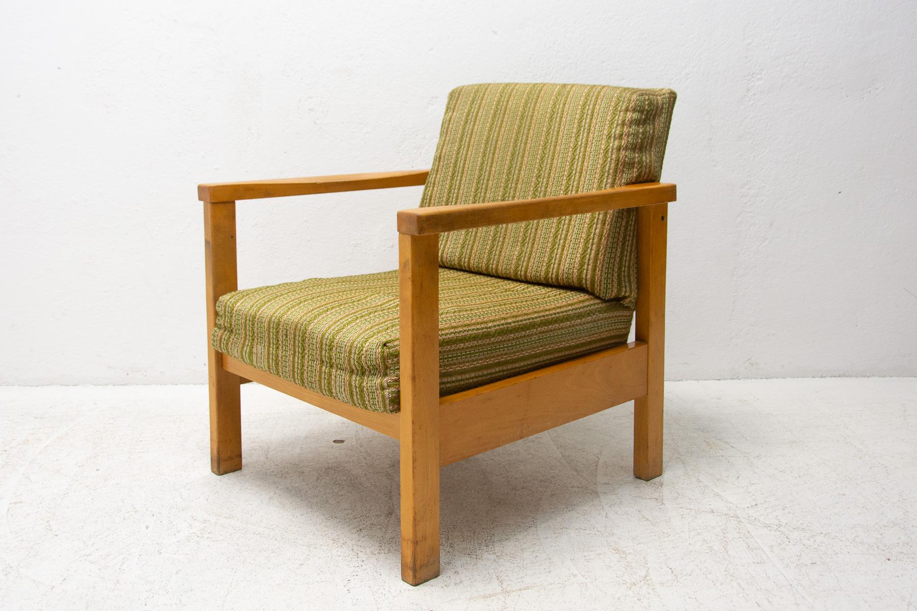 Scandinavian Modern Vintage Scandinavian Style Armchair, 1980's For Sale