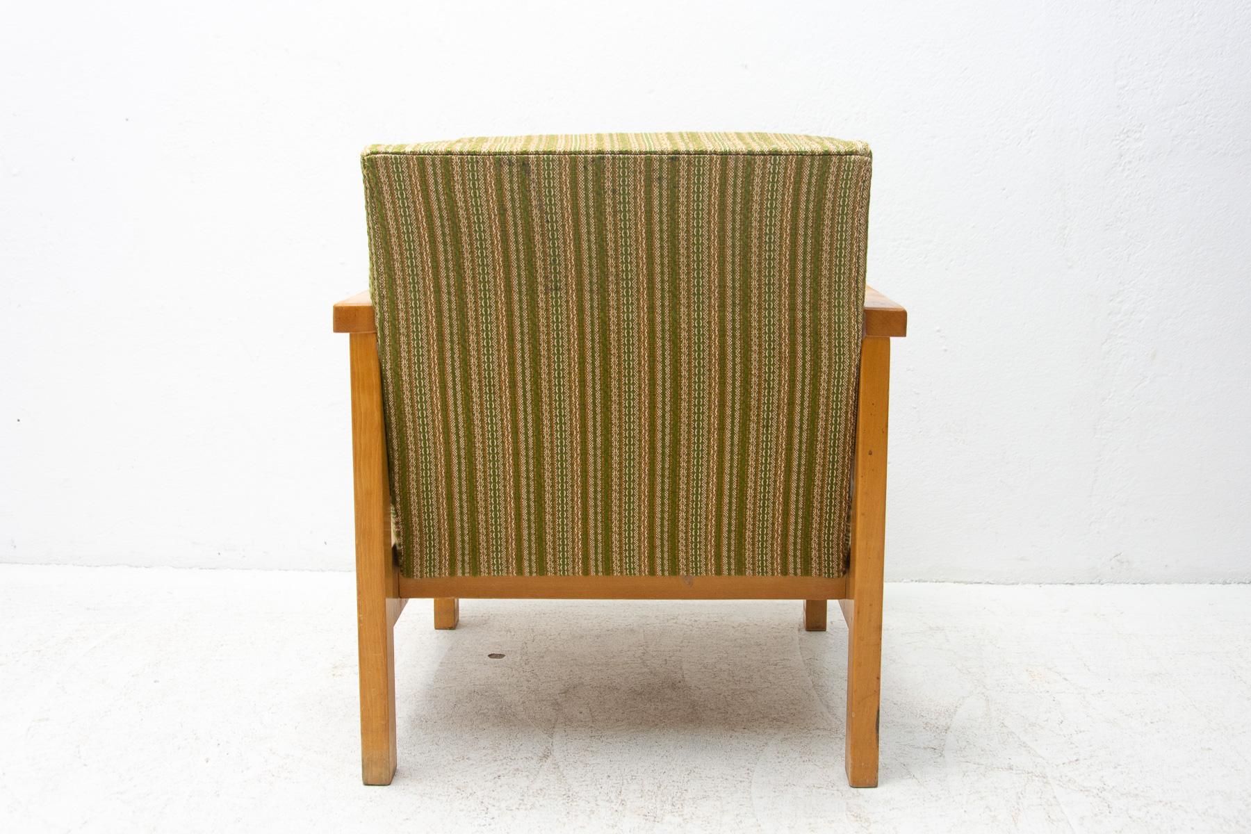 Vintage Scandinavian Style Armchair, 1980's For Sale 1