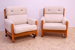 Vintage Scandinavian style armchairs, 1970'