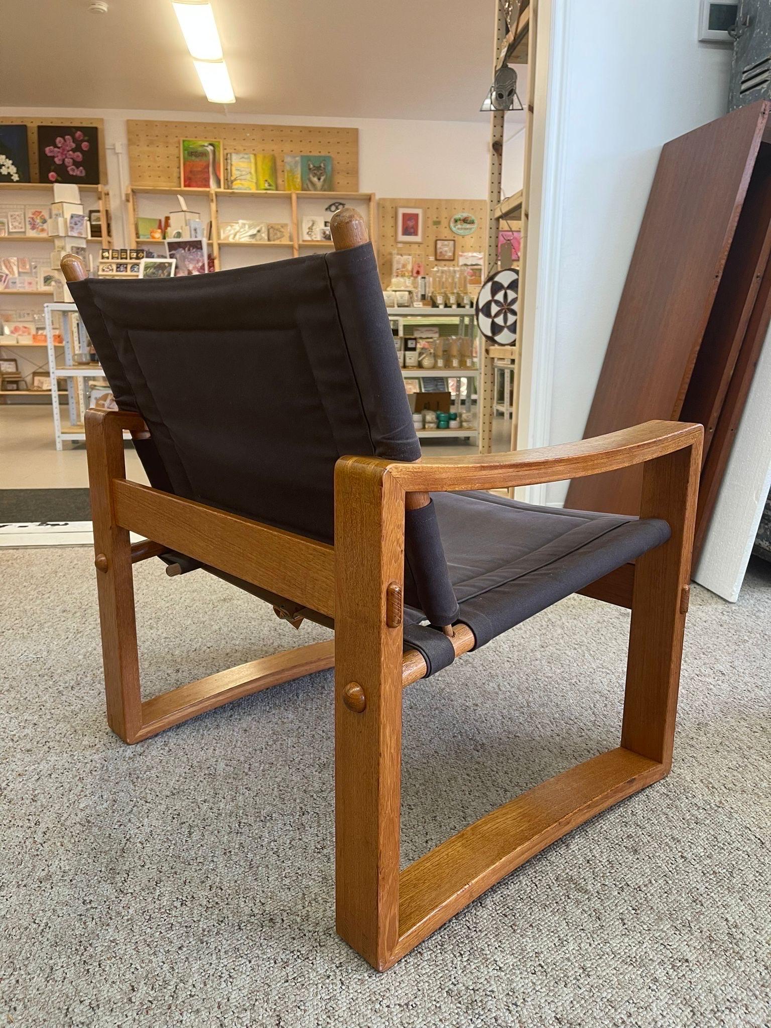 Wood Vintage Scandinavian Style Pair of Lounge Chairs by Bernstorffsminde Møbelfabrik For Sale