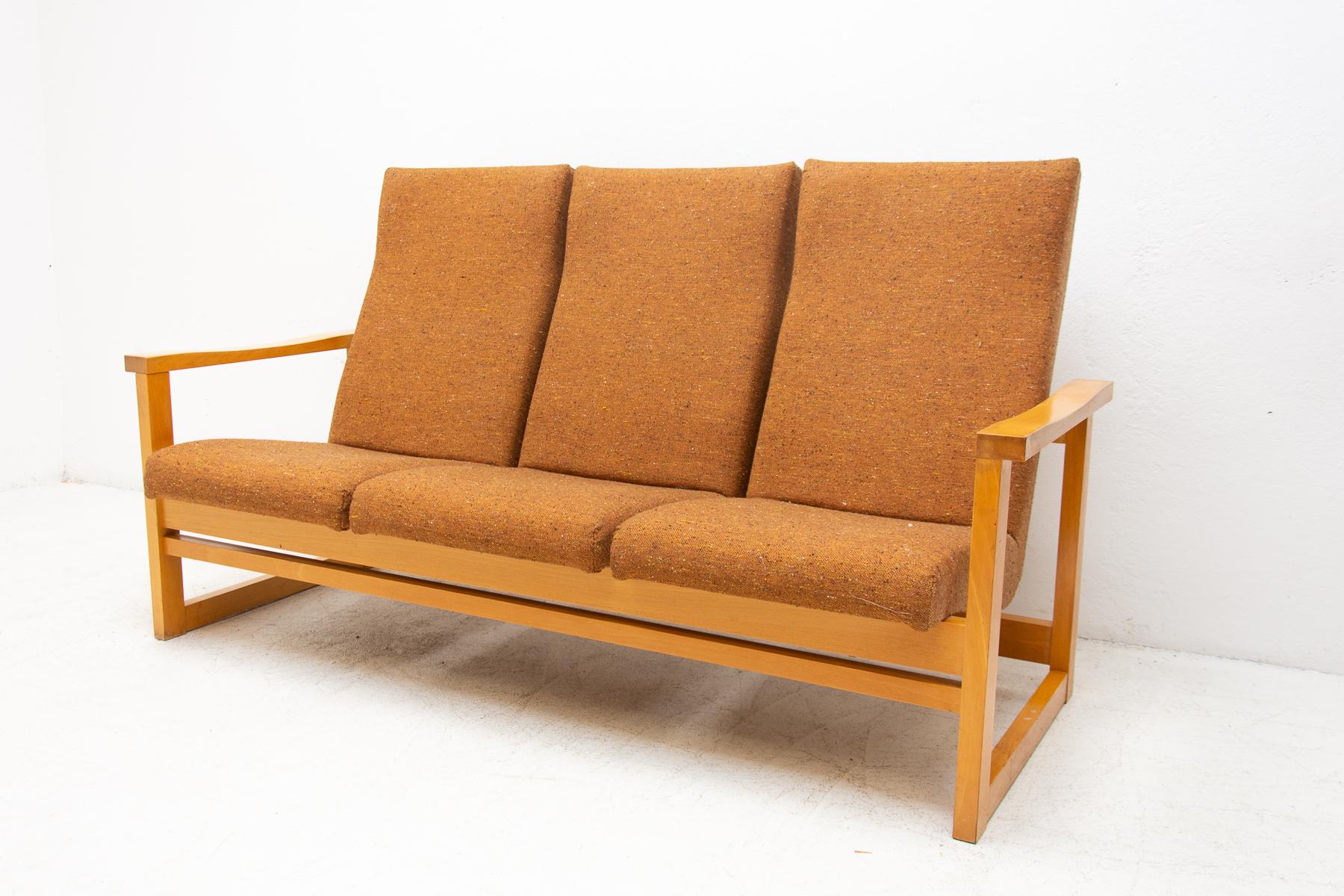 Vintage Scandinavian Style Sofa, 1970´s In Good Condition In Prague 8, CZ