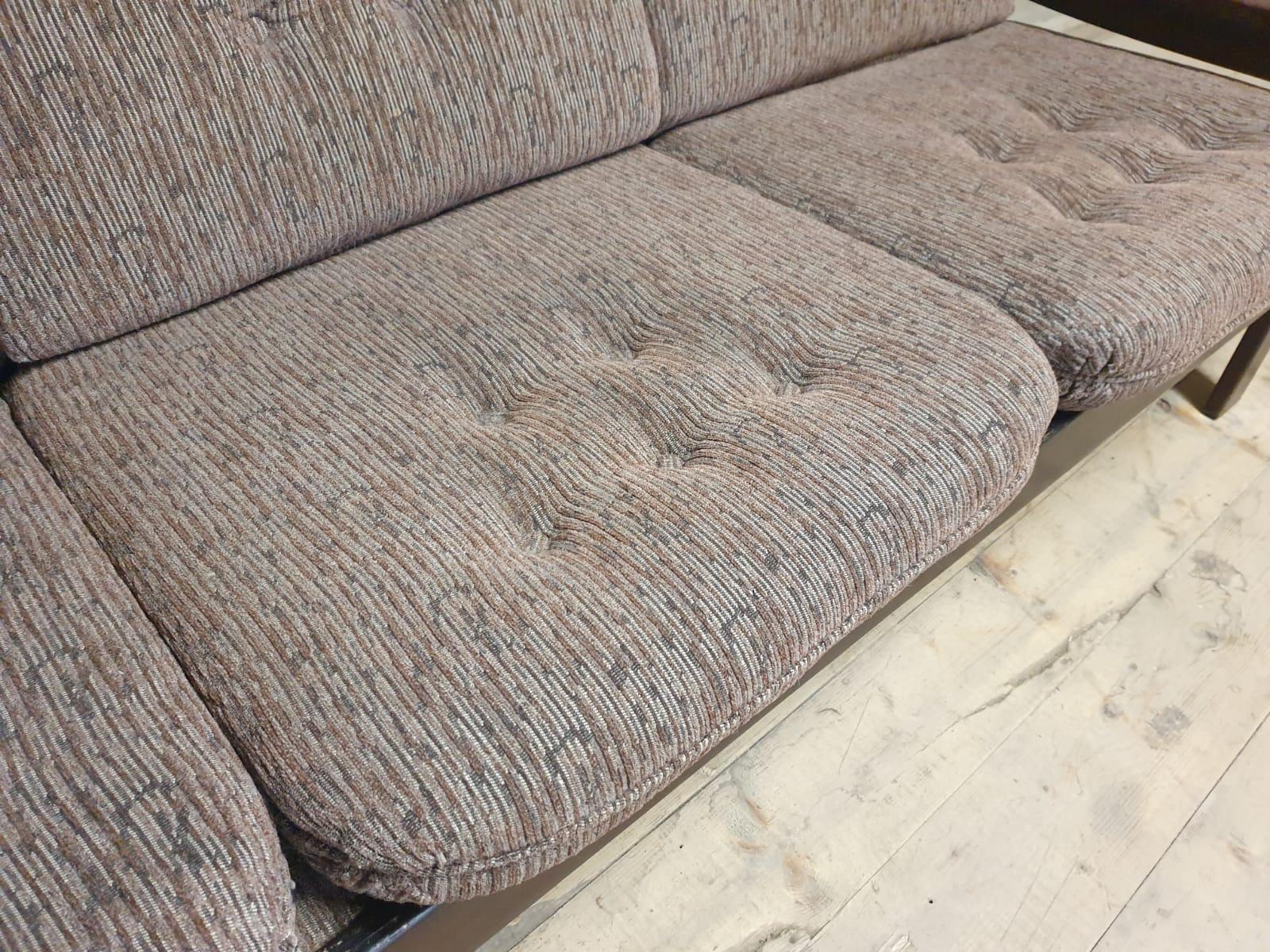 Vintage Scandinavian style three seater lounge sofa, 1980´s, set of 2 For Sale 1