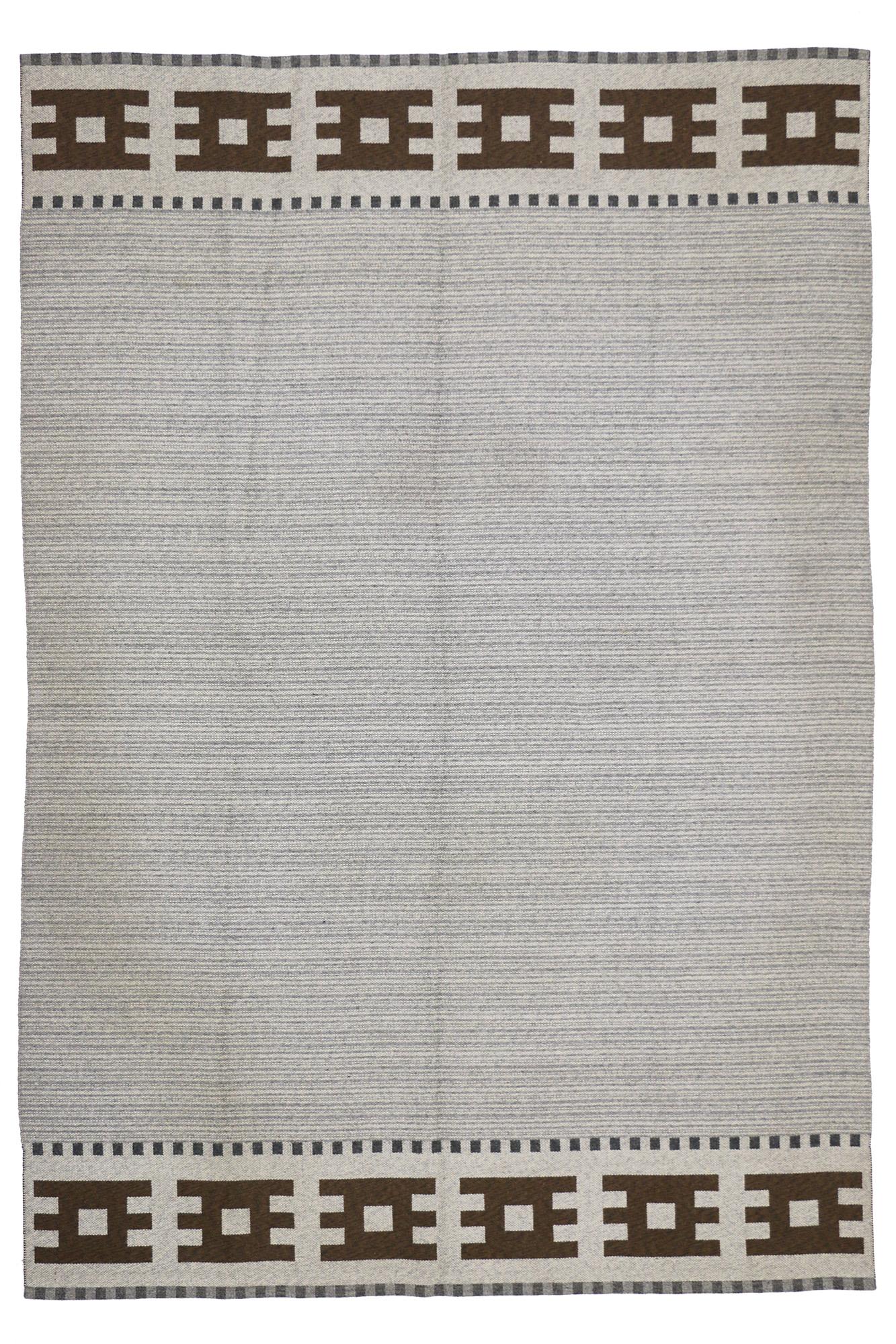 Vintage Scandinavian Swedish Röllakan Rug, 06'04 x 09'02 For Sale 1