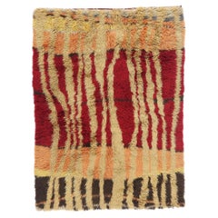 Tappeto scandinavo vintage Rya, 05'10 x 08'00