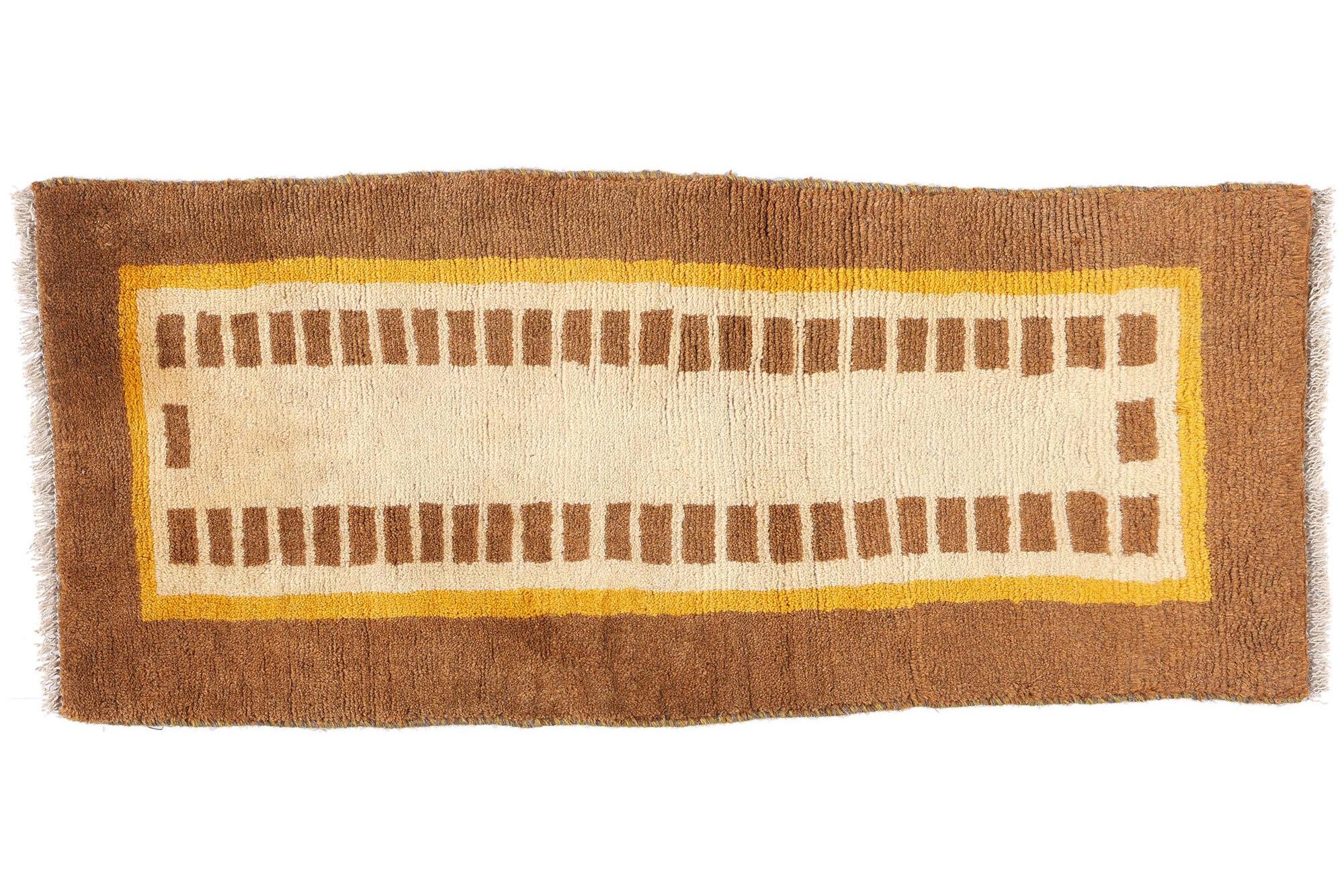 Vintage Scandinavian Swedish Rya Carpet For Sale 3