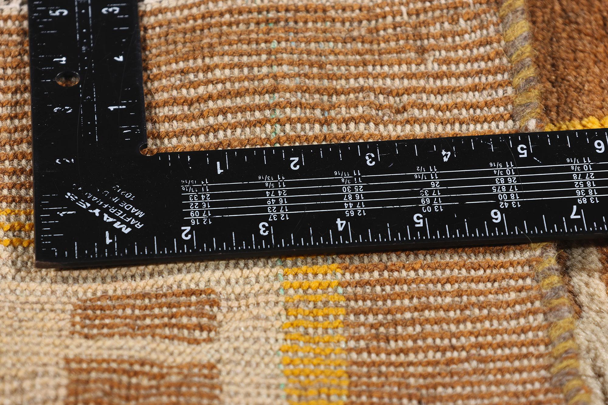 20th Century Vintage Scandinavian Swedish Rya Carpet For Sale