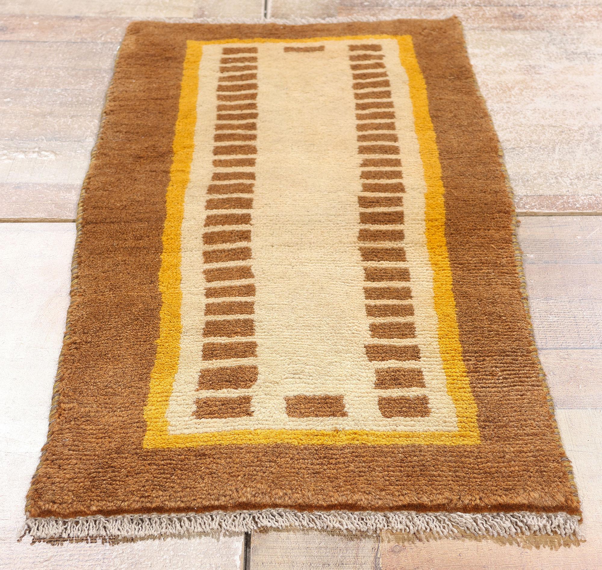 Vintage Scandinavian Swedish Rya Carpet For Sale 1
