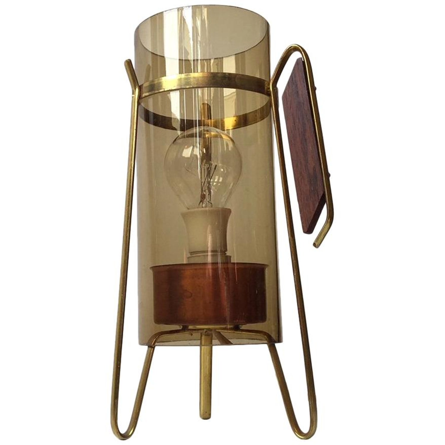 Smoked Glass Table Lamps 30 For Sale At 1stdibs