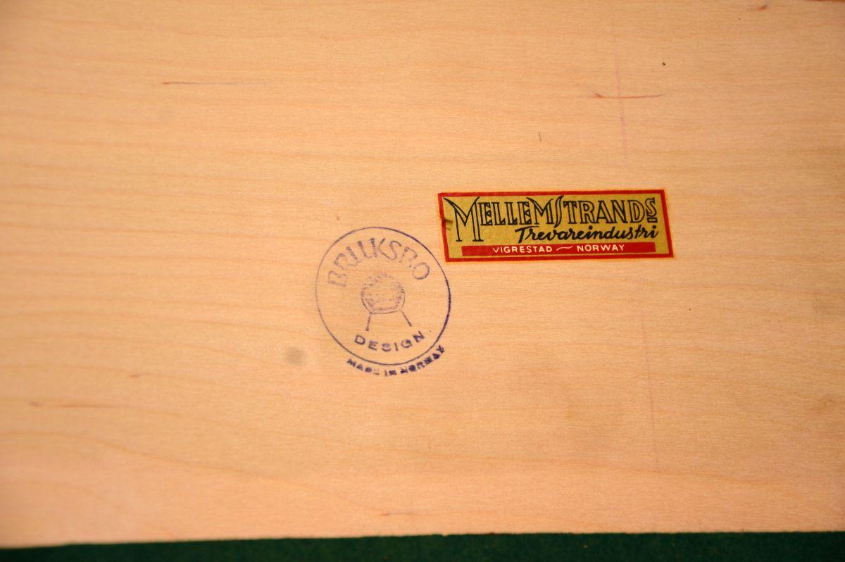 Vintage Scandinavian Teak Bench by Torbjorn Afdal For Sale 7