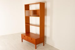 Vintage Scandinavian Teak Bookcase by Ulferts, 1960s