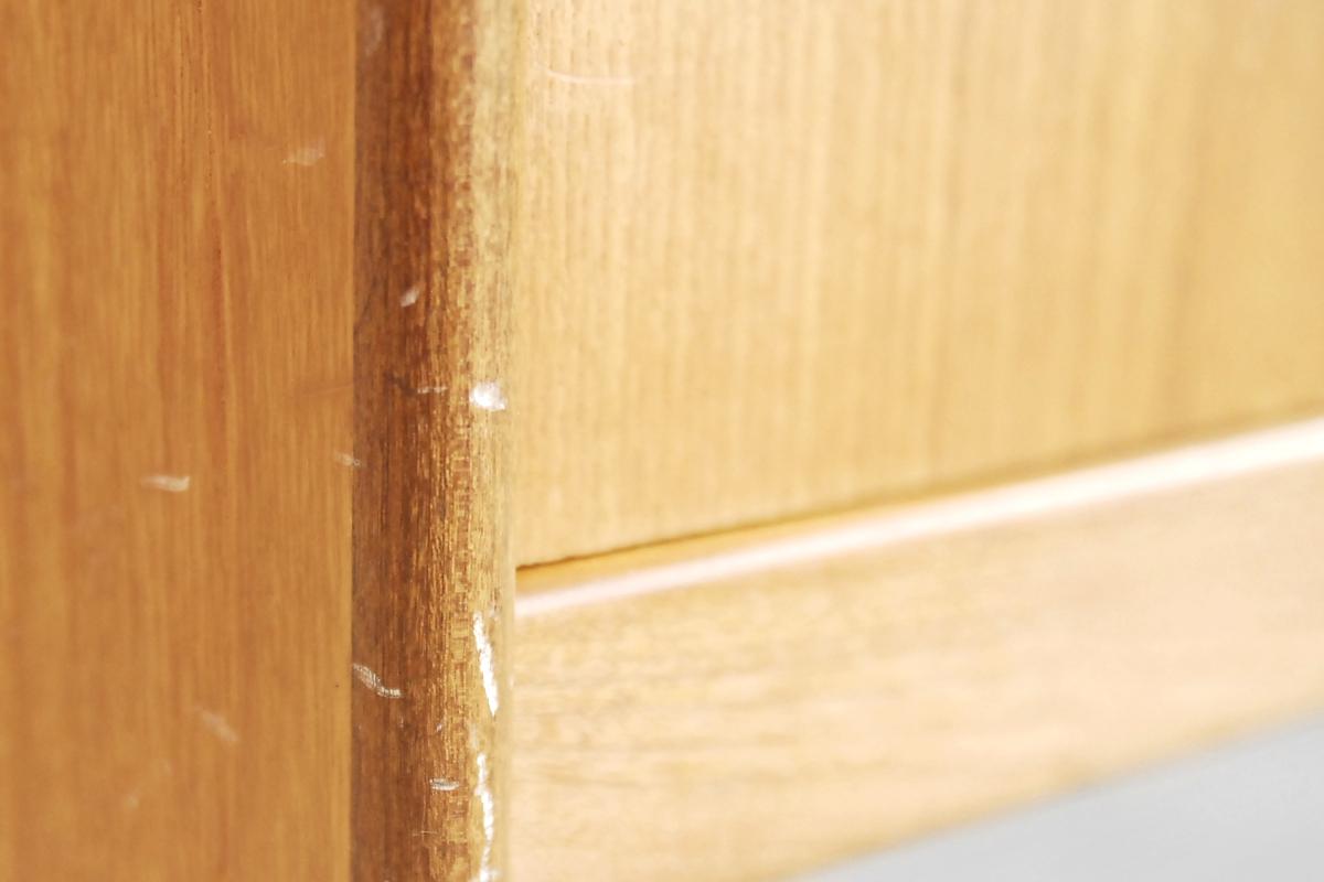 Vintage Scandinavian Teak Bookshelf Unit with Desk and Secretaire, 1960s For Sale 12