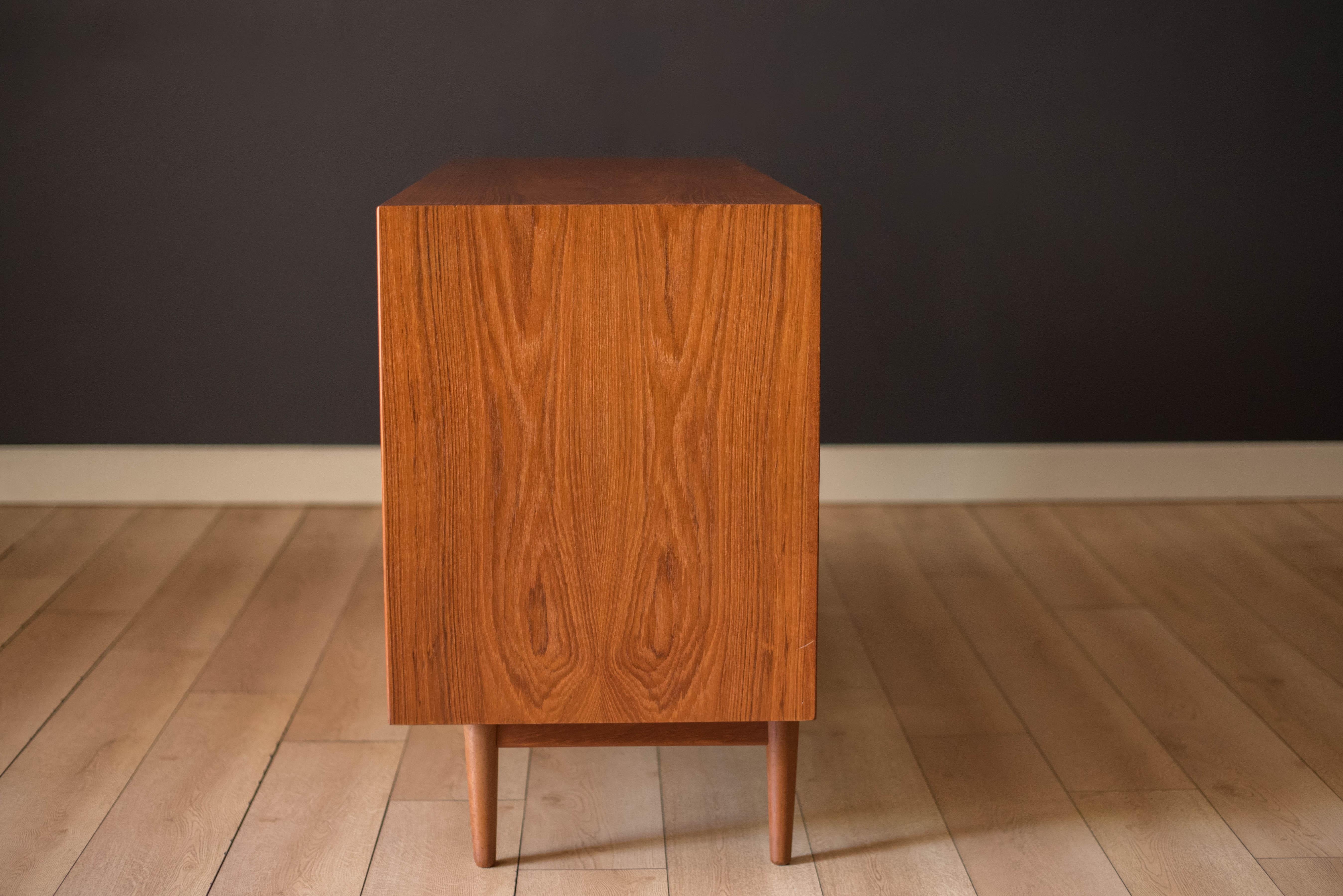 Vintage Scandinavian Teak Eight Drawer Double Dresser 3