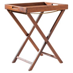 Vintage Scandinavian Teak Tray Table