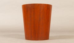Vintage Scandinavian Teak Waste Paper Bin by Martin Åberg for Servex, 1960s