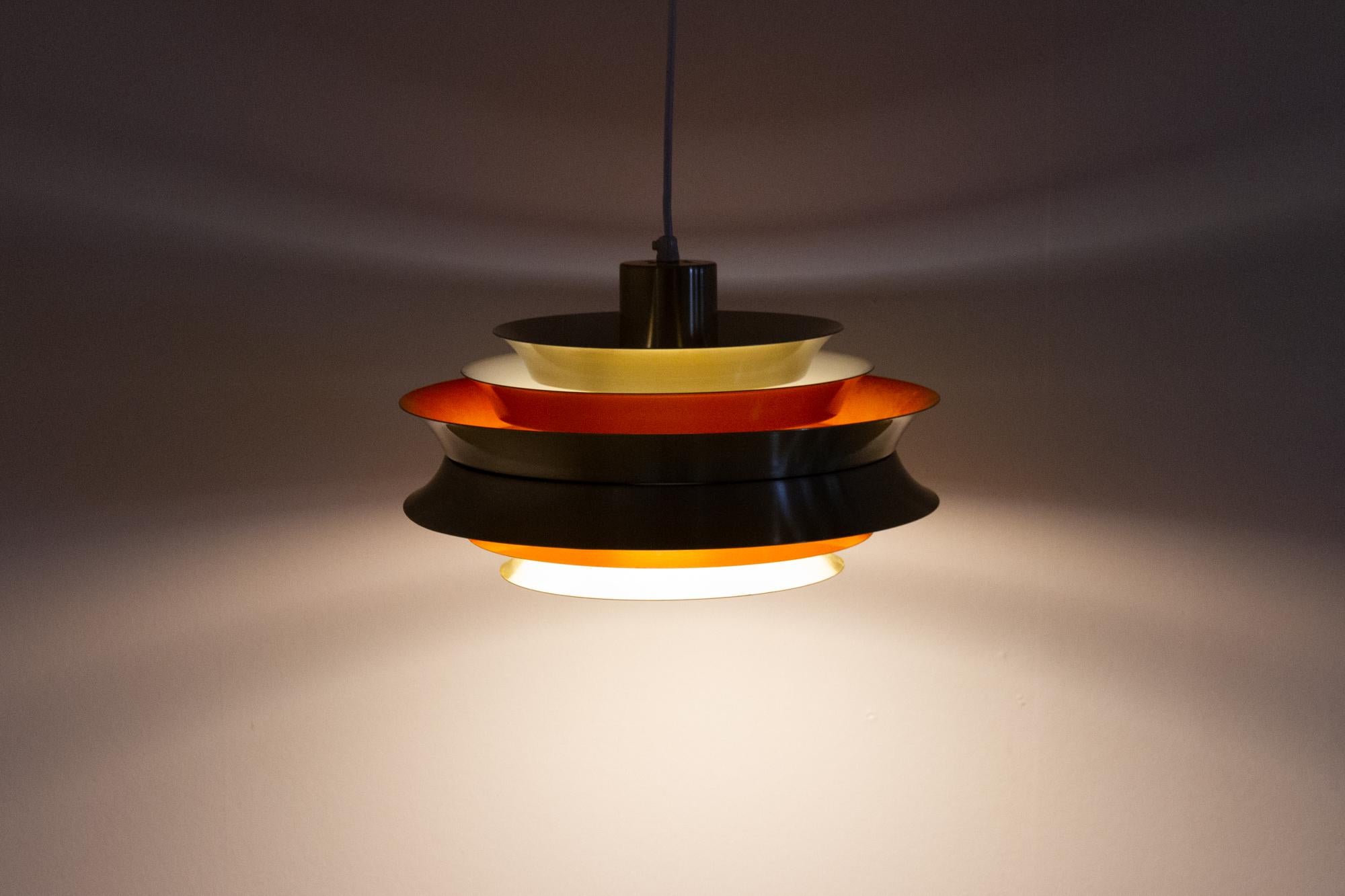 Vintage Scandinavian Trava Ceiling Pendant by Carl Thore for Granhaga, 1960s 4