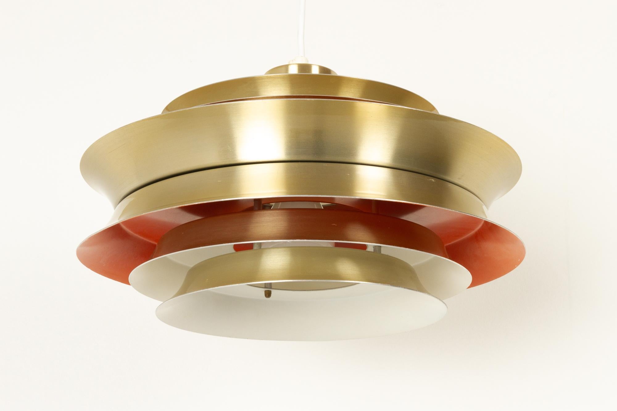 Mid-Century Modern Vintage Scandinavian Trava Ceiling Pendant by Carl Thore for Granhaga, 1960s