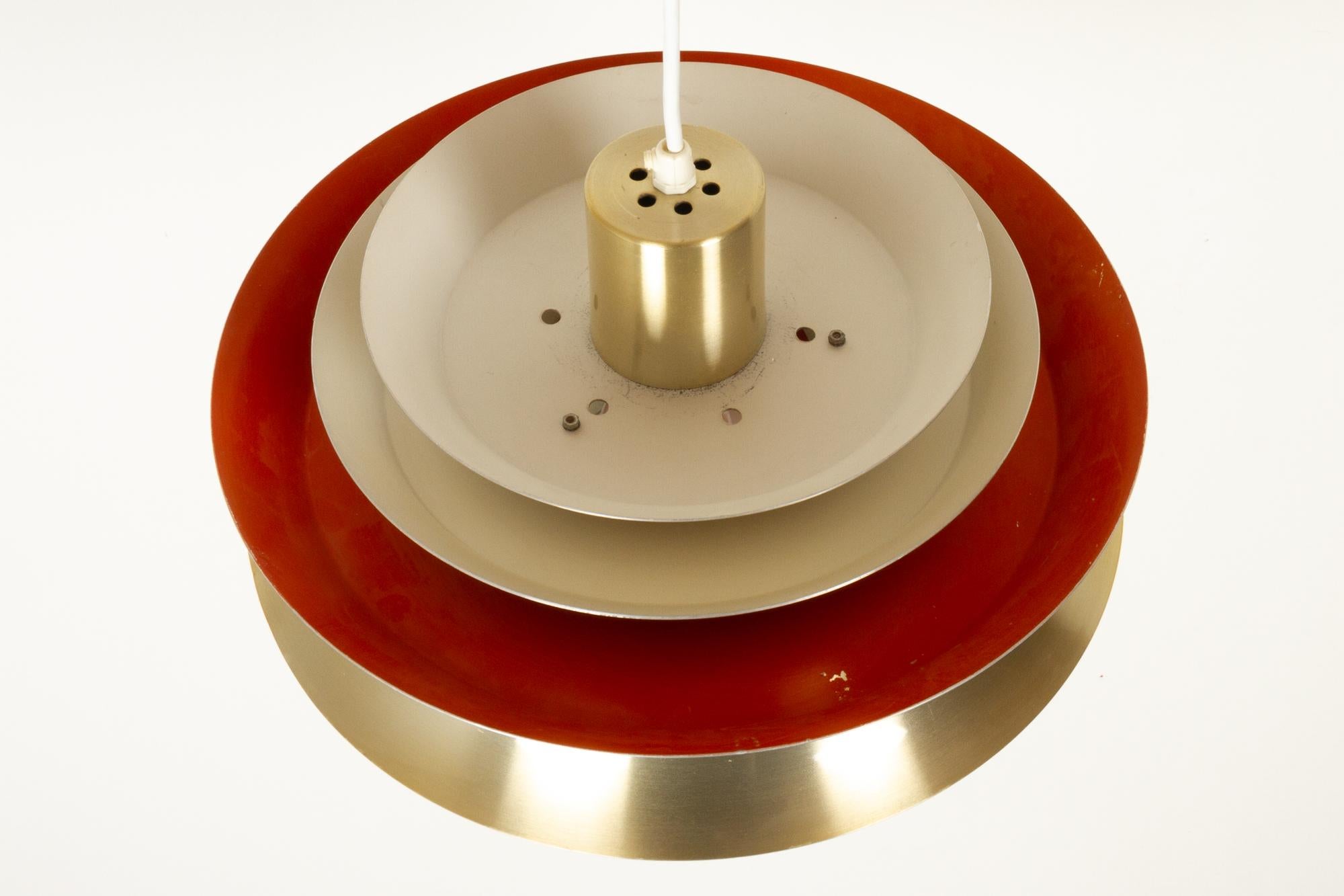 Swedish Vintage Scandinavian Trava Ceiling Pendant by Carl Thore for Granhaga, 1960s