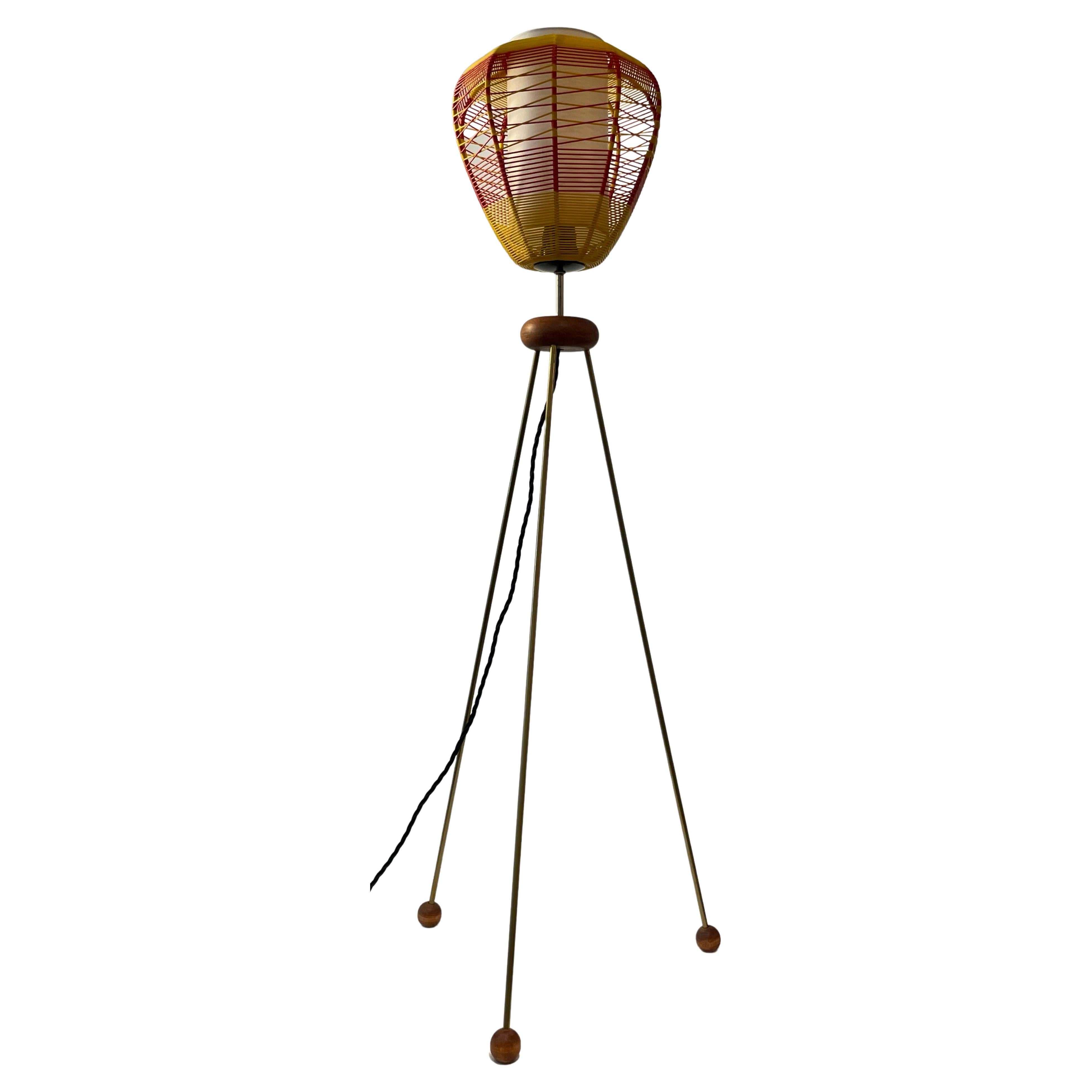 Vintage Scandinavian Tripod Lamp