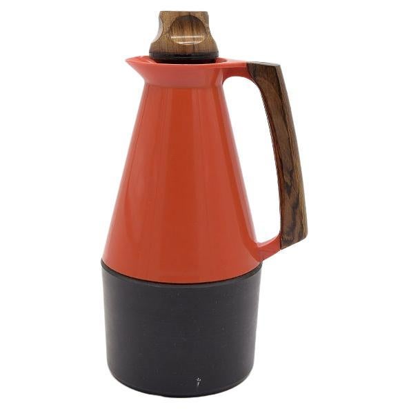 Vintage Scandinavian TV Kanna Red Thermos by Carl-Arne Breger for Husqvarna For Sale
