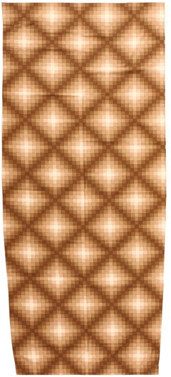 Vintage Scandinavian Verner Panton “Checkers II” Textile 4' x 8'7"