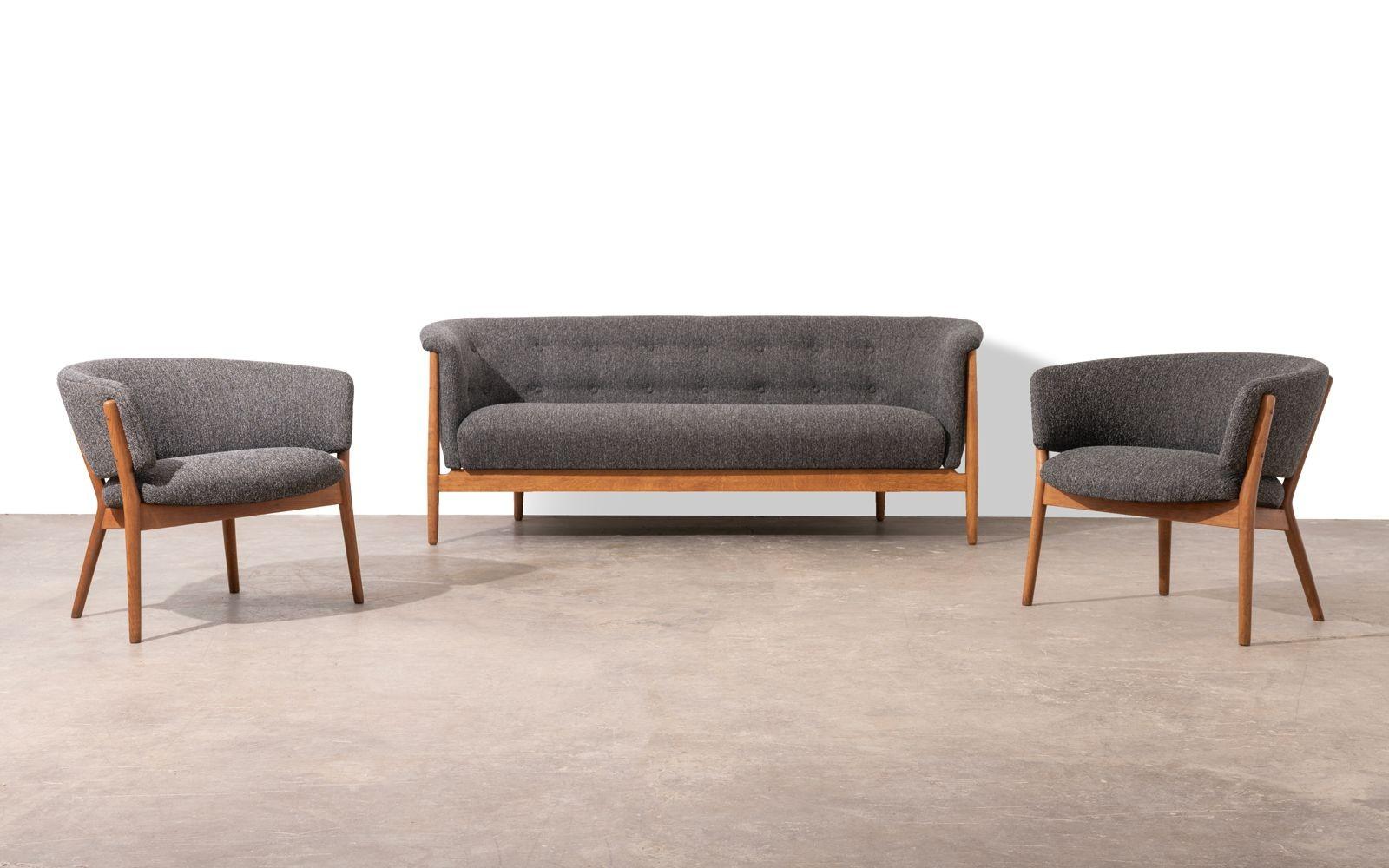 Vintage Scandinavian 'Vita' Sofa Designed By Nanna Ditzel for Søren Willadsen For Sale 6