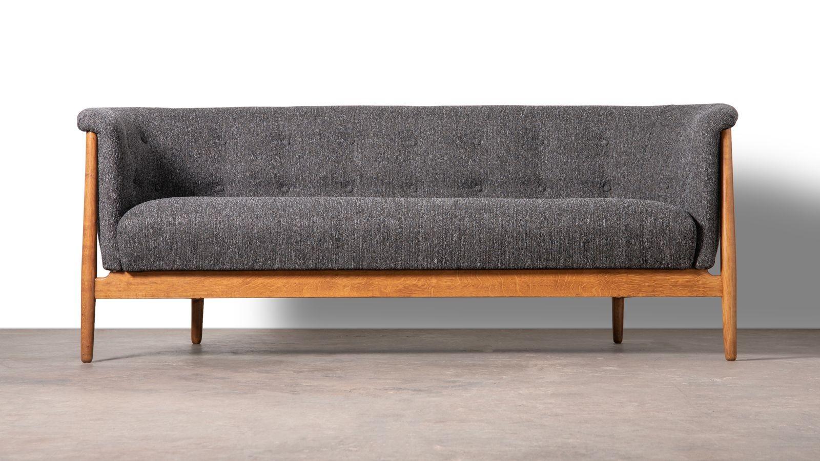 Nanna Ditzel Vita Sofa, 1950s
Elevate your living space with the timeless elegance of the Nanna Ditzel Vita Sofa, a quintessential piece of mid-century modern design. Created in the 1950s, this sofa exemplifies Ditzel's innovative approach to