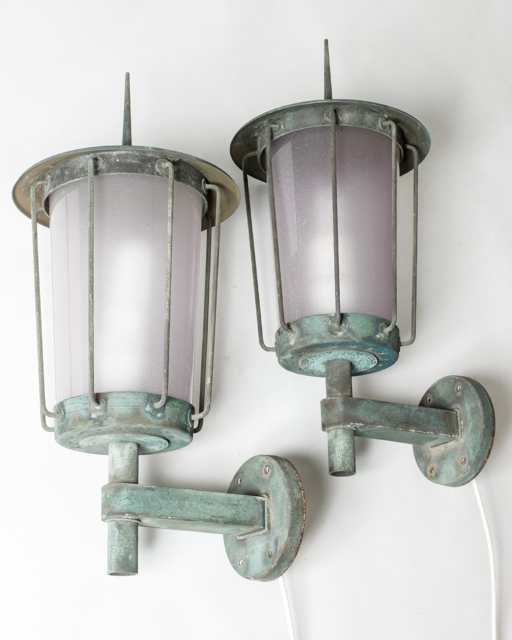 Applique scandinave d'epoca di Hans Bergström, Ateljé Lyktan, Svezia, anni '1940 In condizioni buone in vendita a Stockholm, SE