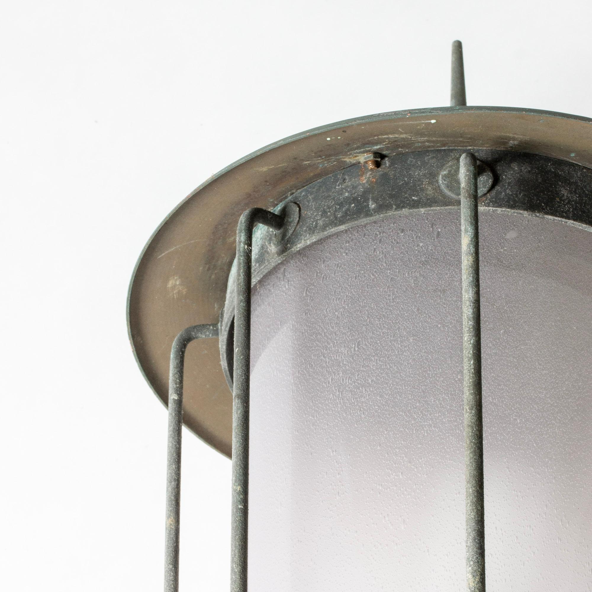 Rame Applique scandinave d'epoca di Hans Bergström, Ateljé Lyktan, Svezia, anni '1940 in vendita