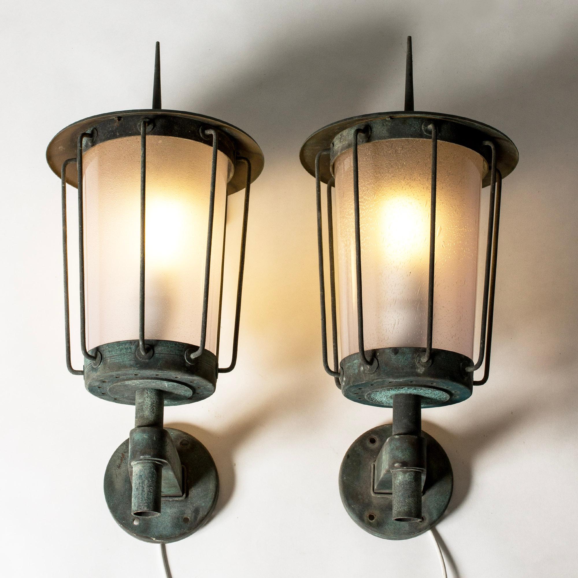 Applique scandinave d'epoca di Hans Bergström, Ateljé Lyktan, Svezia, anni '1940 in vendita 1