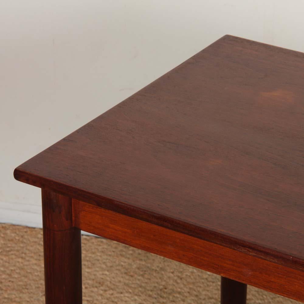 Danish Vintage Scandinavian wooden desk from the 1960s For Sale