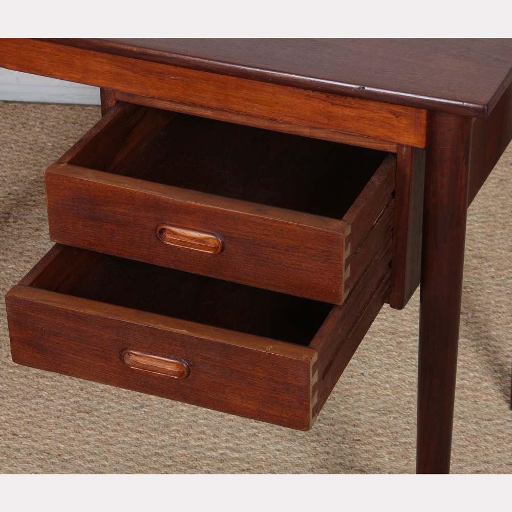 Mid-20th Century Vintage Scandinavian wooden desk from the 1960s For Sale