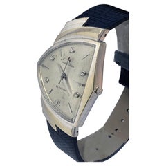 Vintage Scarce Hamilton Weißgold "Ventura" Elektrische Armbanduhr