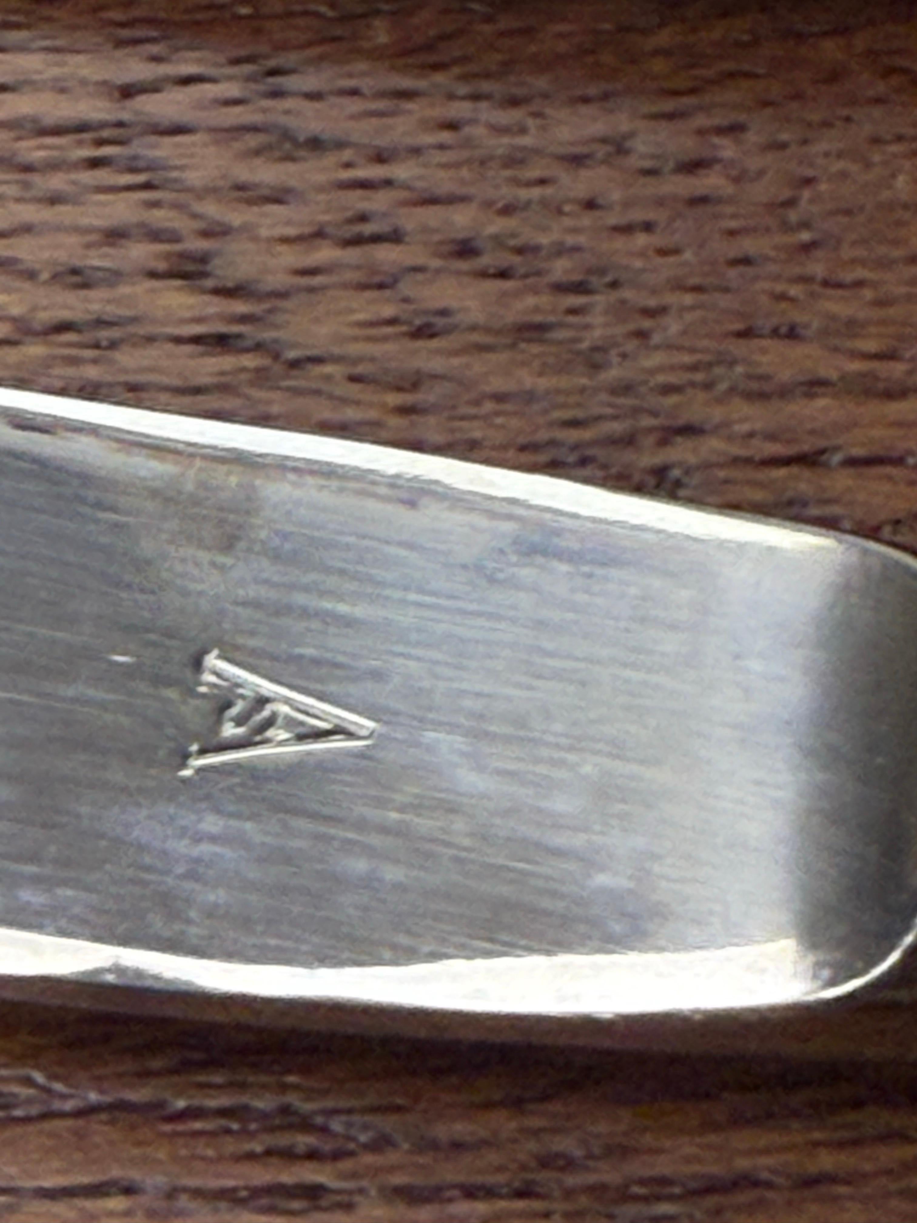 Couteaux à steak vintage SCC dorés et électroplaqués, ensemble de 6 en vente 3