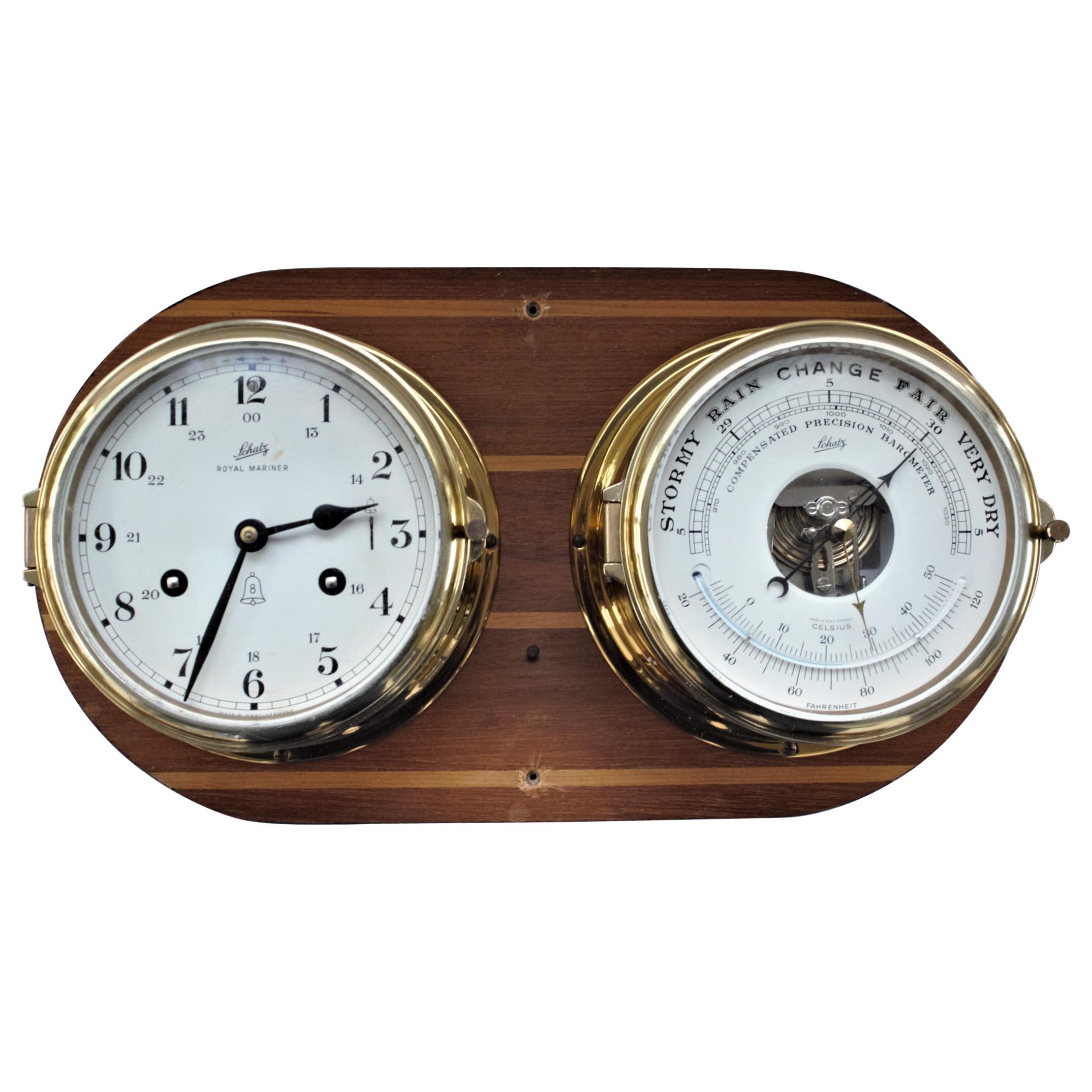 Nautical Ship Clock - 3 For Sale on 1stDibs