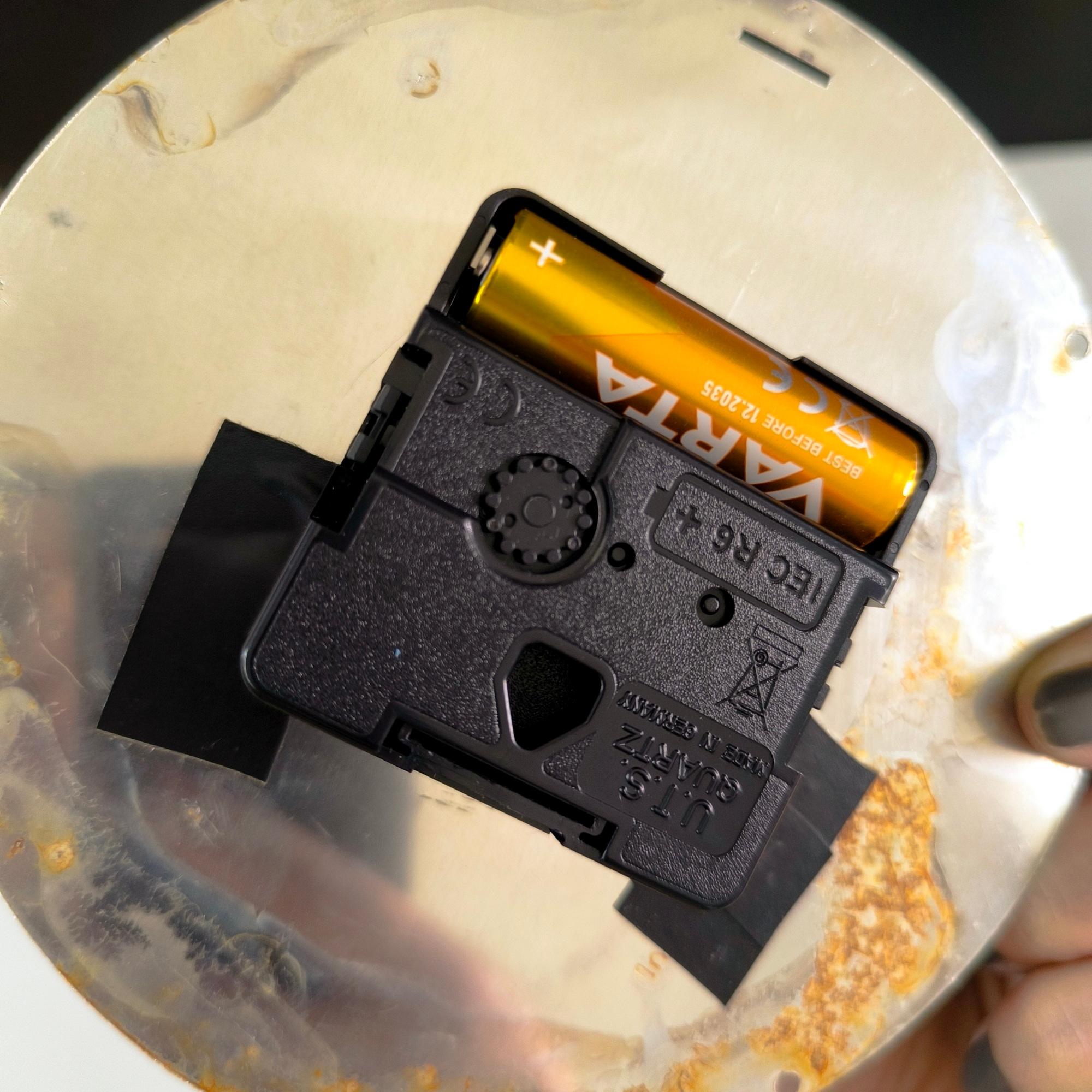 Orologio da parete in ottone Schatz Royal Mariner, Germania Ovest, alimentazione a batteria in vendita 5