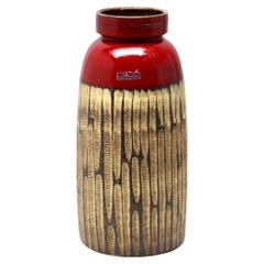 Vintage Scheurich Vase Marked W Germany 553-46 Ceramic