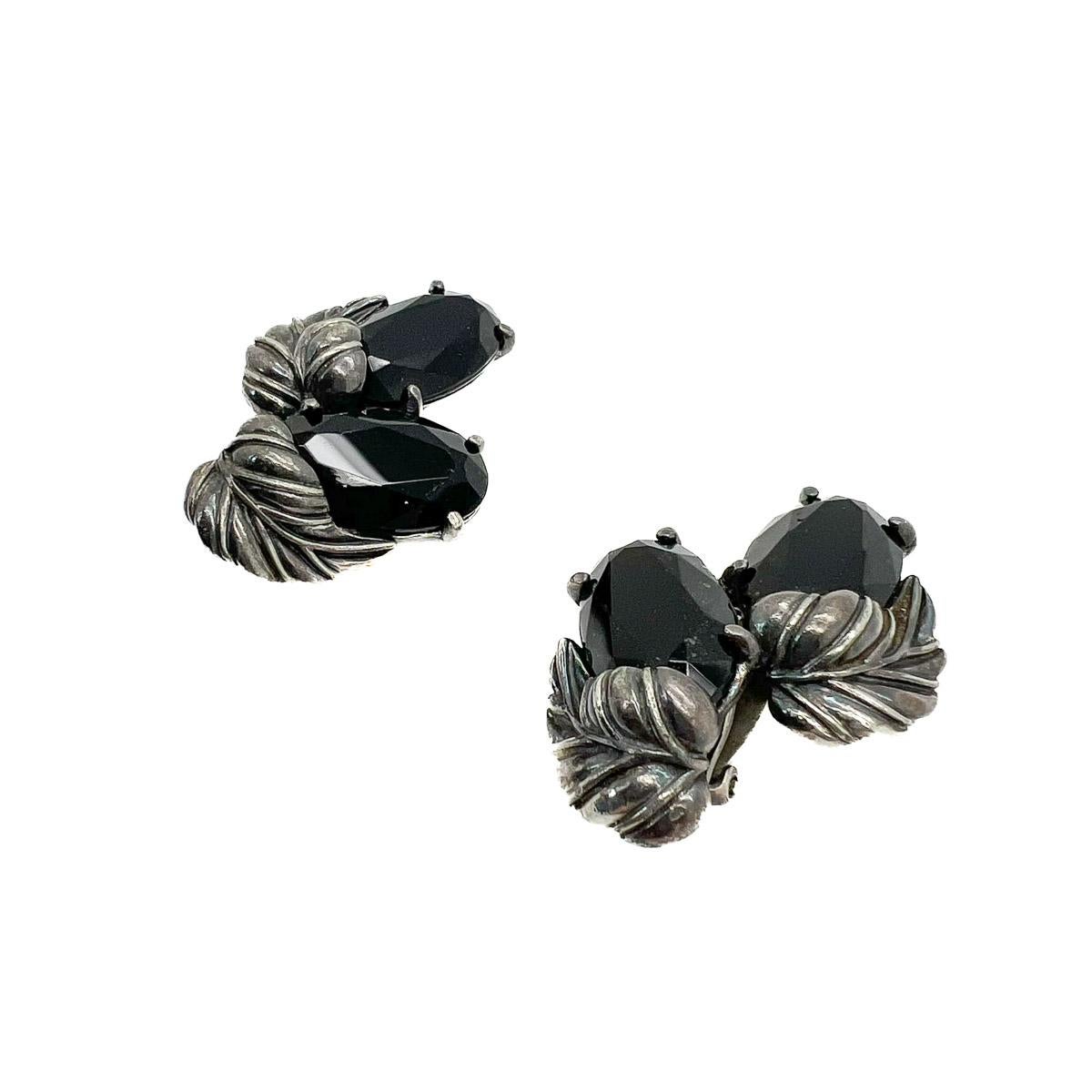Vintage Schiaparelli Glass Fruit Earrings 1960s In Good Condition For Sale In Wilmslow, GB