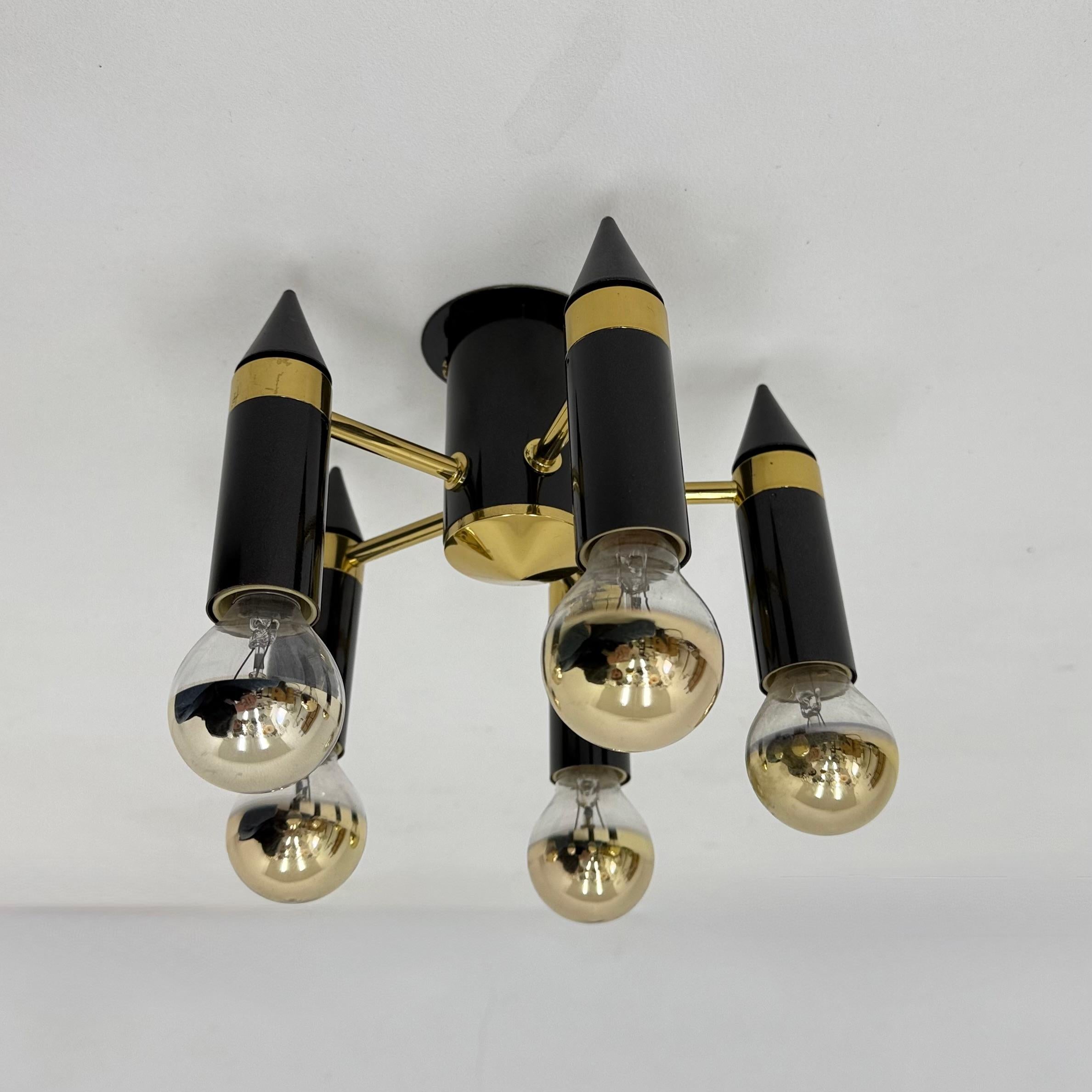Vintage Schmitz leuchten ceiling lamp , 1970s Germany For Sale 11