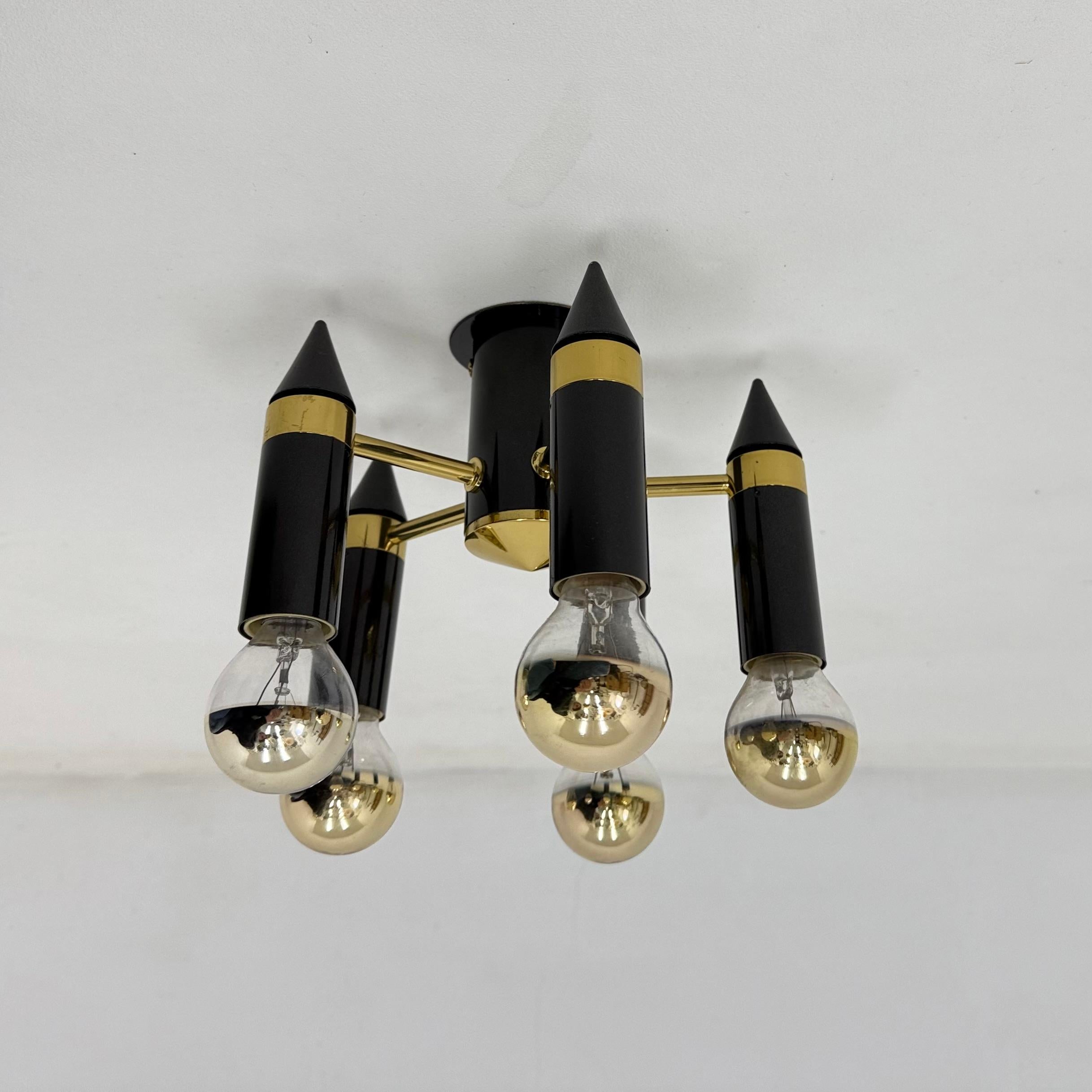 Vintage Schmitz leuchten ceiling lamp , 1970s Germany For Sale 12