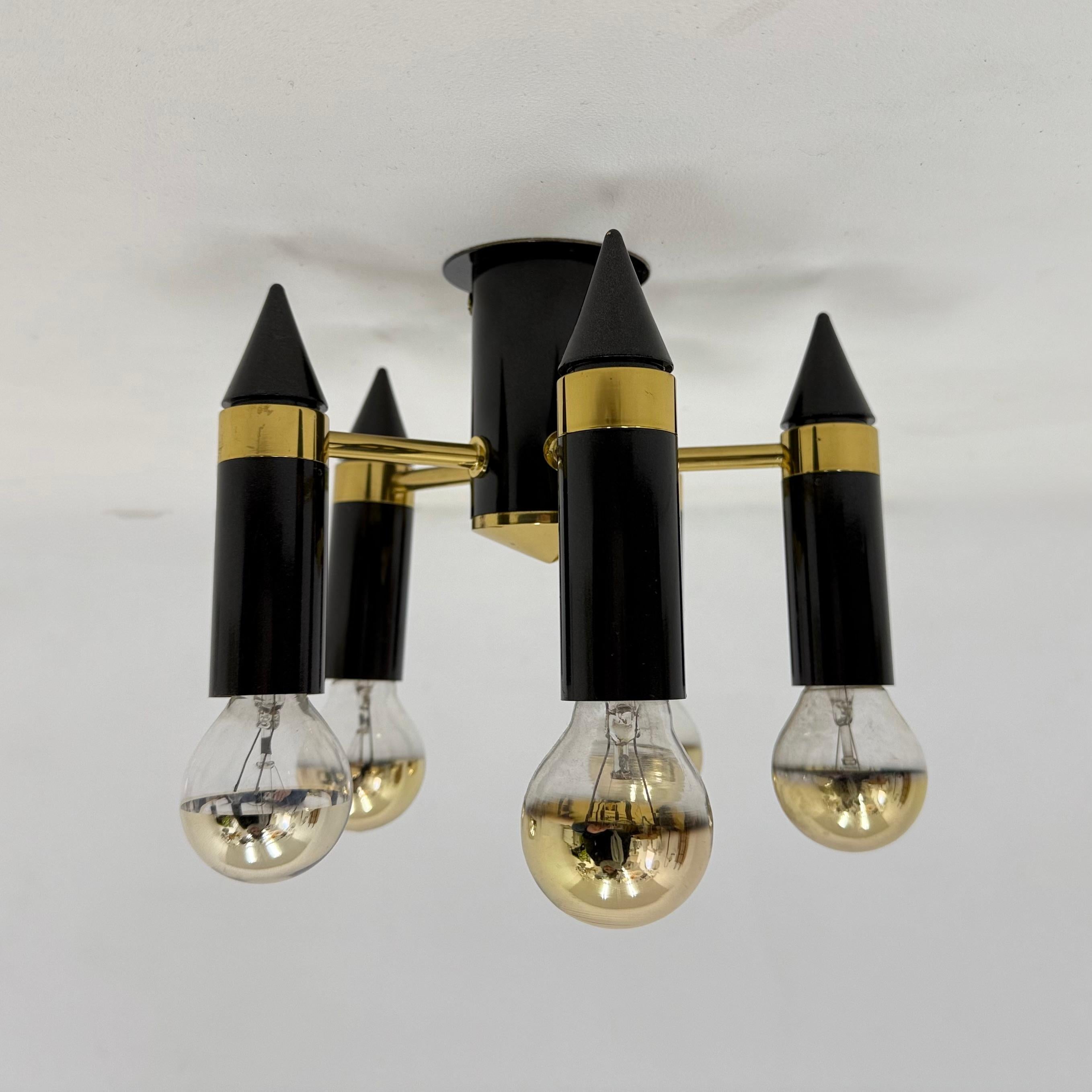 Vintage Schmitz leuchten ceiling lamp , 1970s Germany For Sale 14