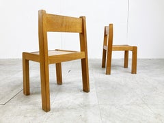 Vintage School Chairs for Children, 1960s