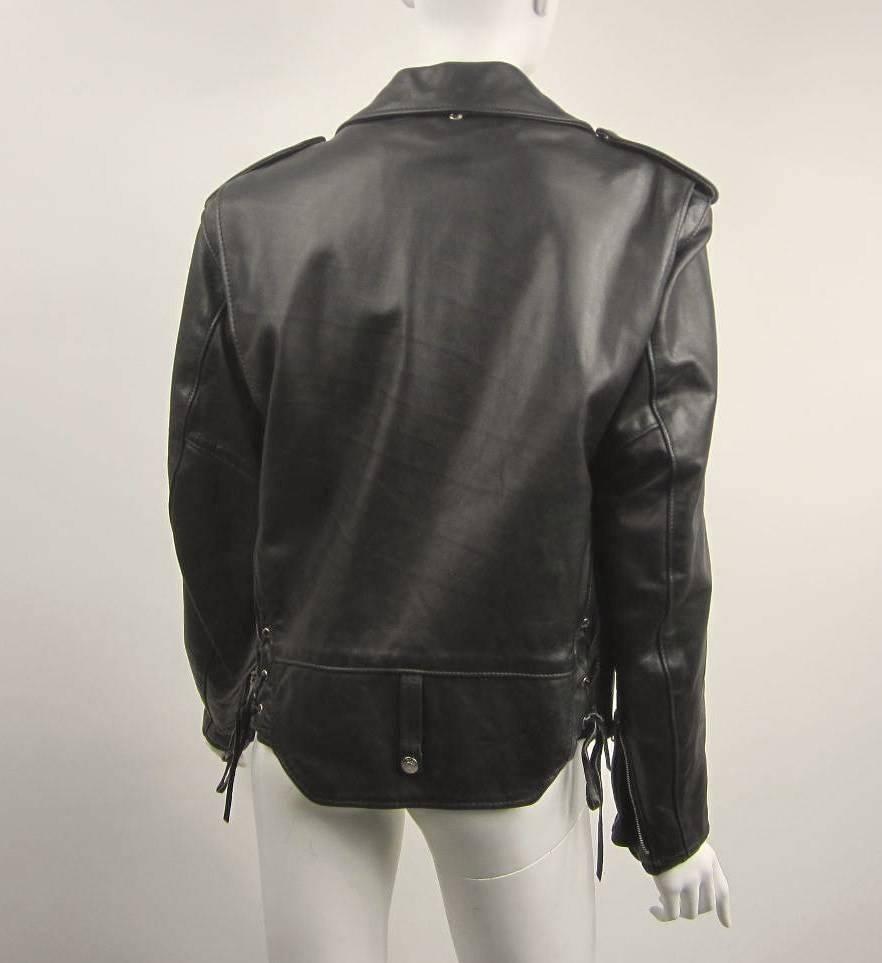 vintage schott leather jacket
