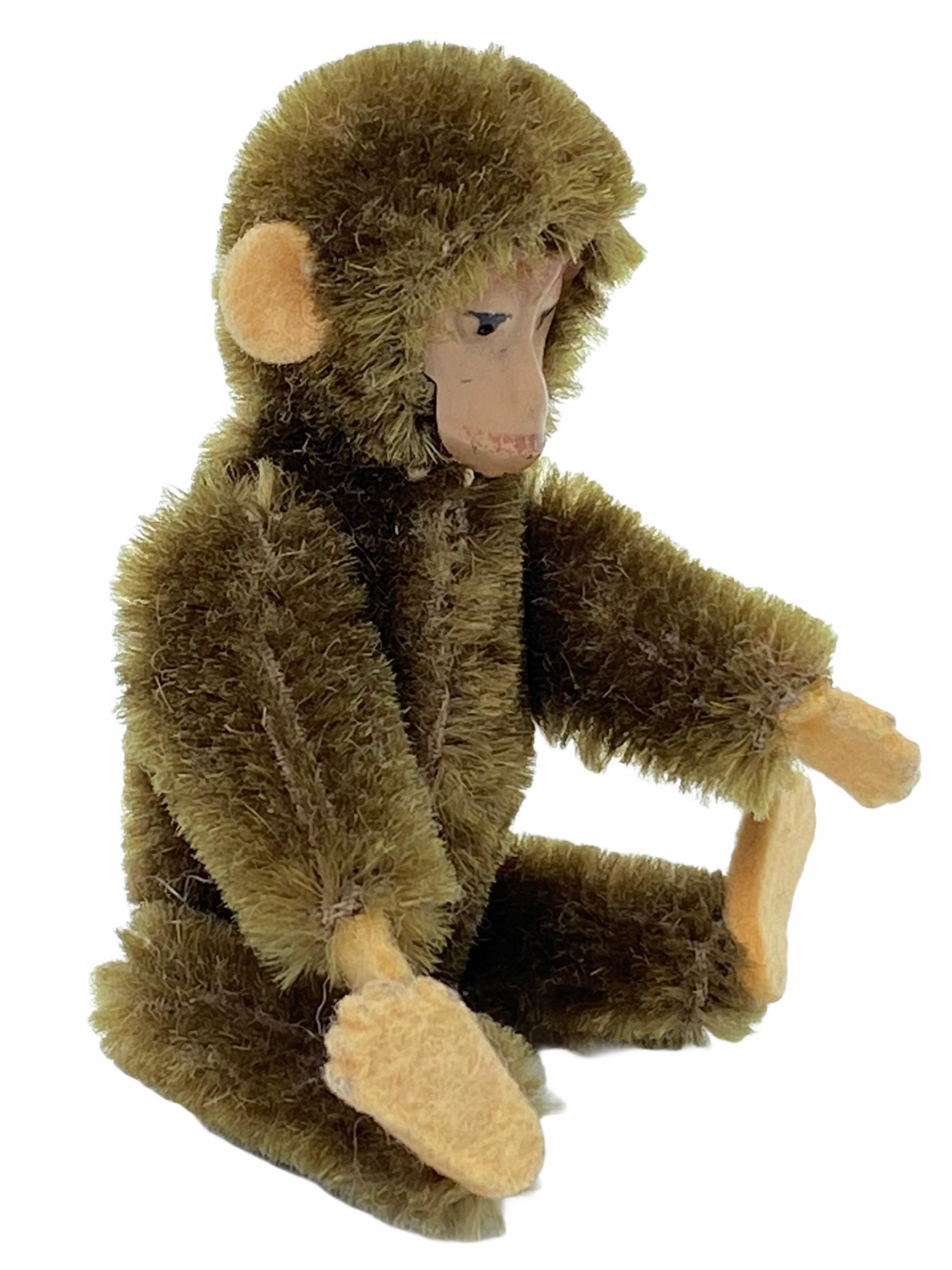 antique monkey toy