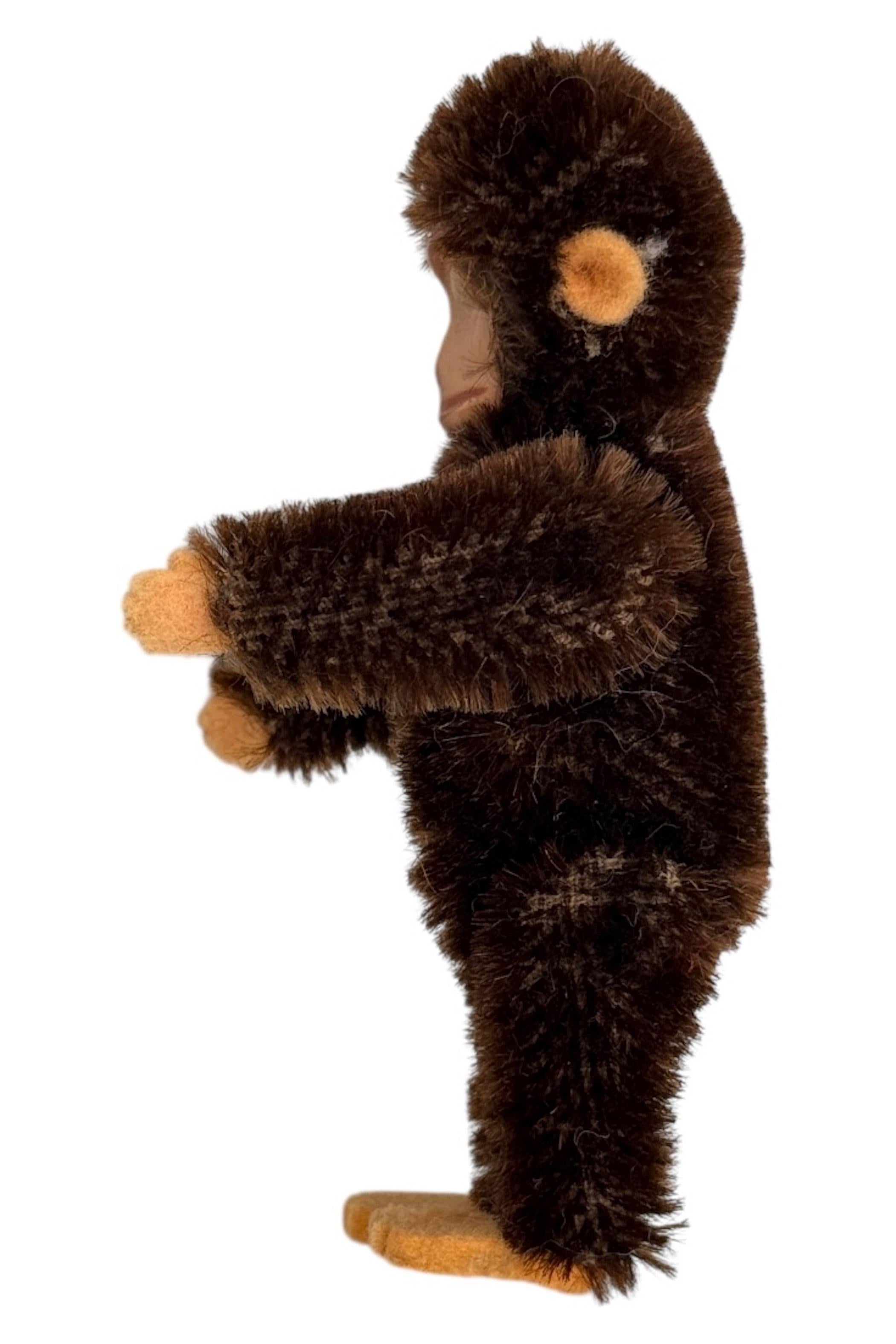 Tedesco Miniatura Schuco in mohair con faccia di metallo, giocattolo Germania anni '50 in vendita